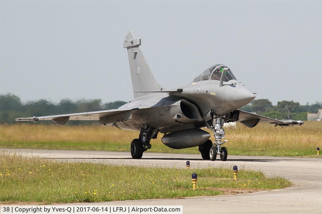 38, 2013 Dassault Rafale M C/N 38, Dassault Rafale M, Taxiing to flight line, Landivisiau Naval Air Base (LFRJ) Tiger Meet 2017