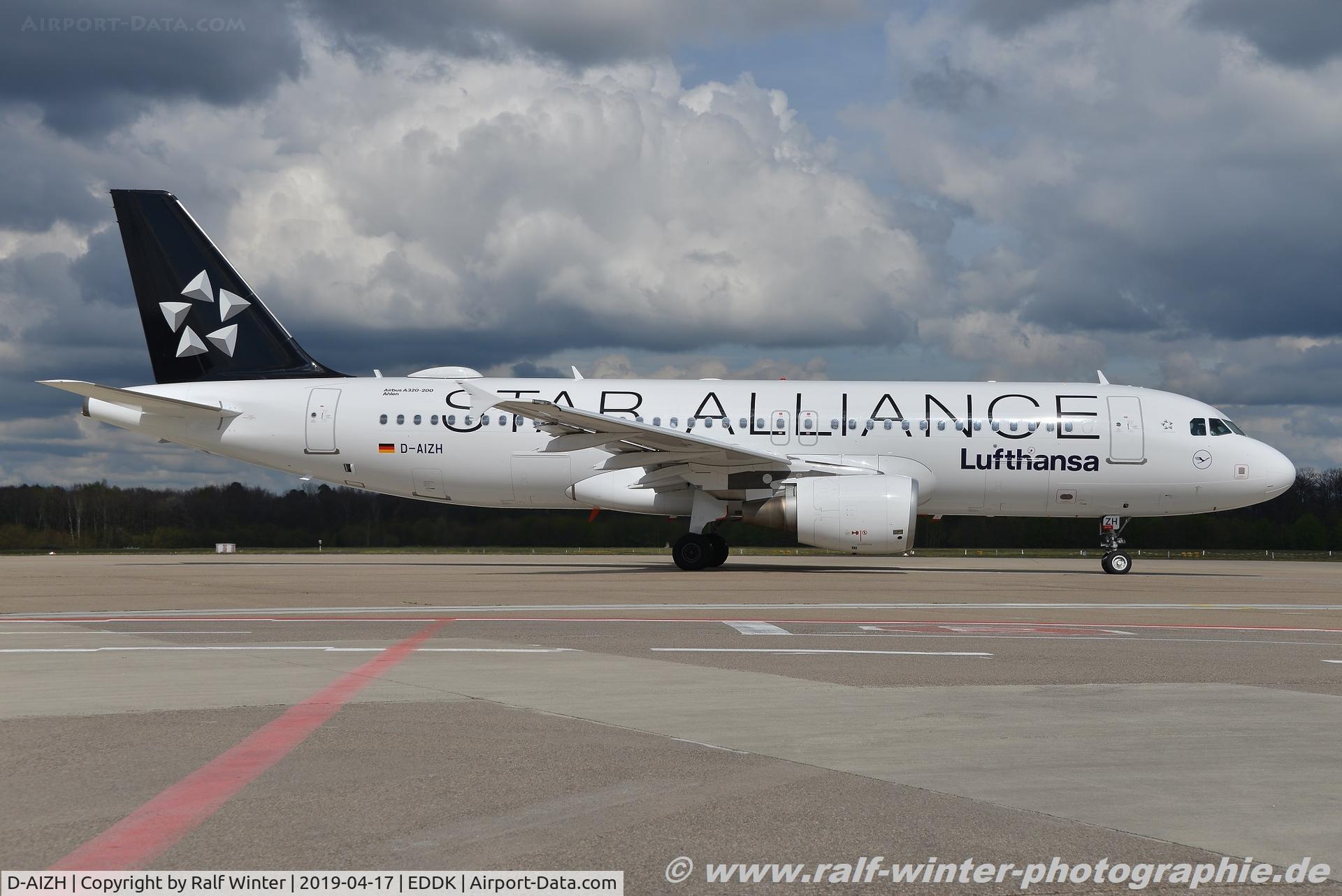 D-AIZH, 2010 Airbus A320-214 C/N 4363, Airbus A320-214 - LH DLH Lufthansa 'Star Alliance' 'Hanau' - 4363 - D-AIZH - 17.04.2019 - CGN