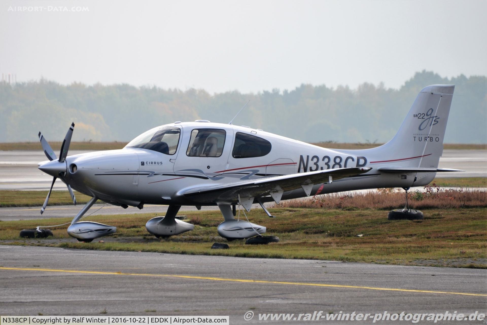 N338CP, 2008 Cirrus SR22 C/N 3253, Cirrus Design SR-22 GTS G3 Turbo - Cirrus Design - 3253 - N338CP - 22.10.2016 - CGN