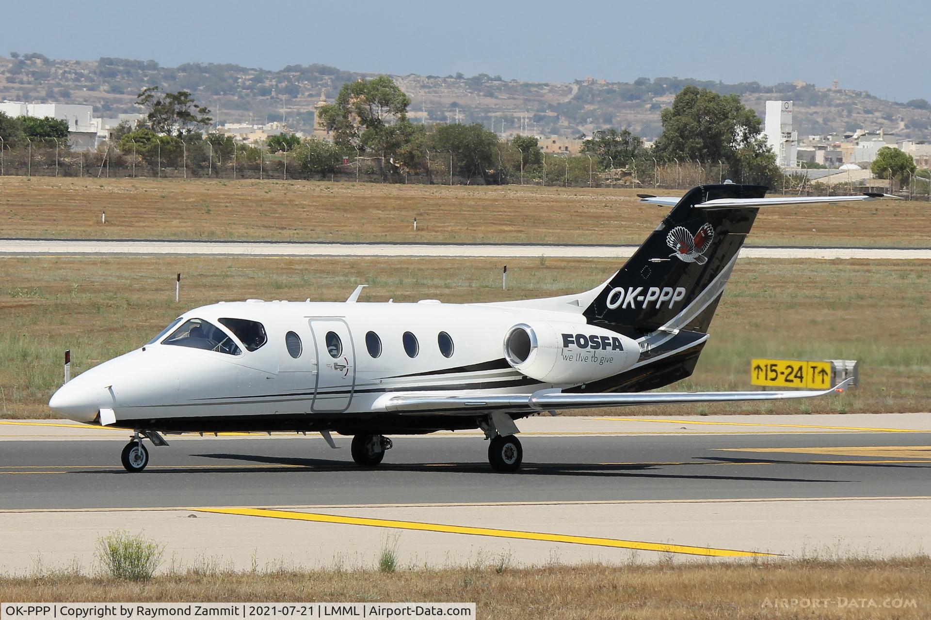 OK-PPP, 2004 Raytheon Hawker 400XP C/N RK-385, Raytheon Hawker 400XP OK-PPP Time Air