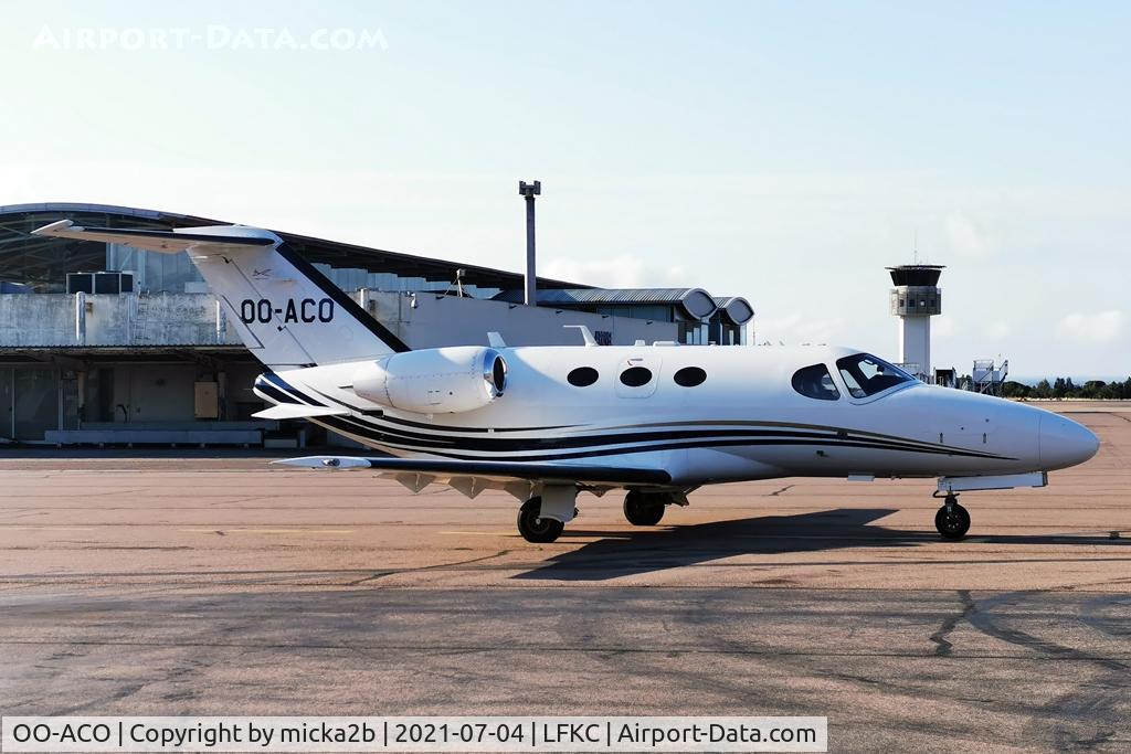 OO-ACO, 2009 Cessna 510 Citation Mustang Citation Mustang C/N 510-0260, Parked