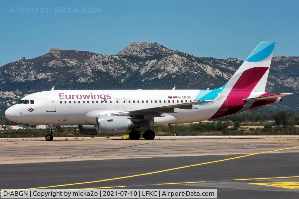 D-ABGN, 2008 Airbus A319-112 C/N 3661, Taxiing