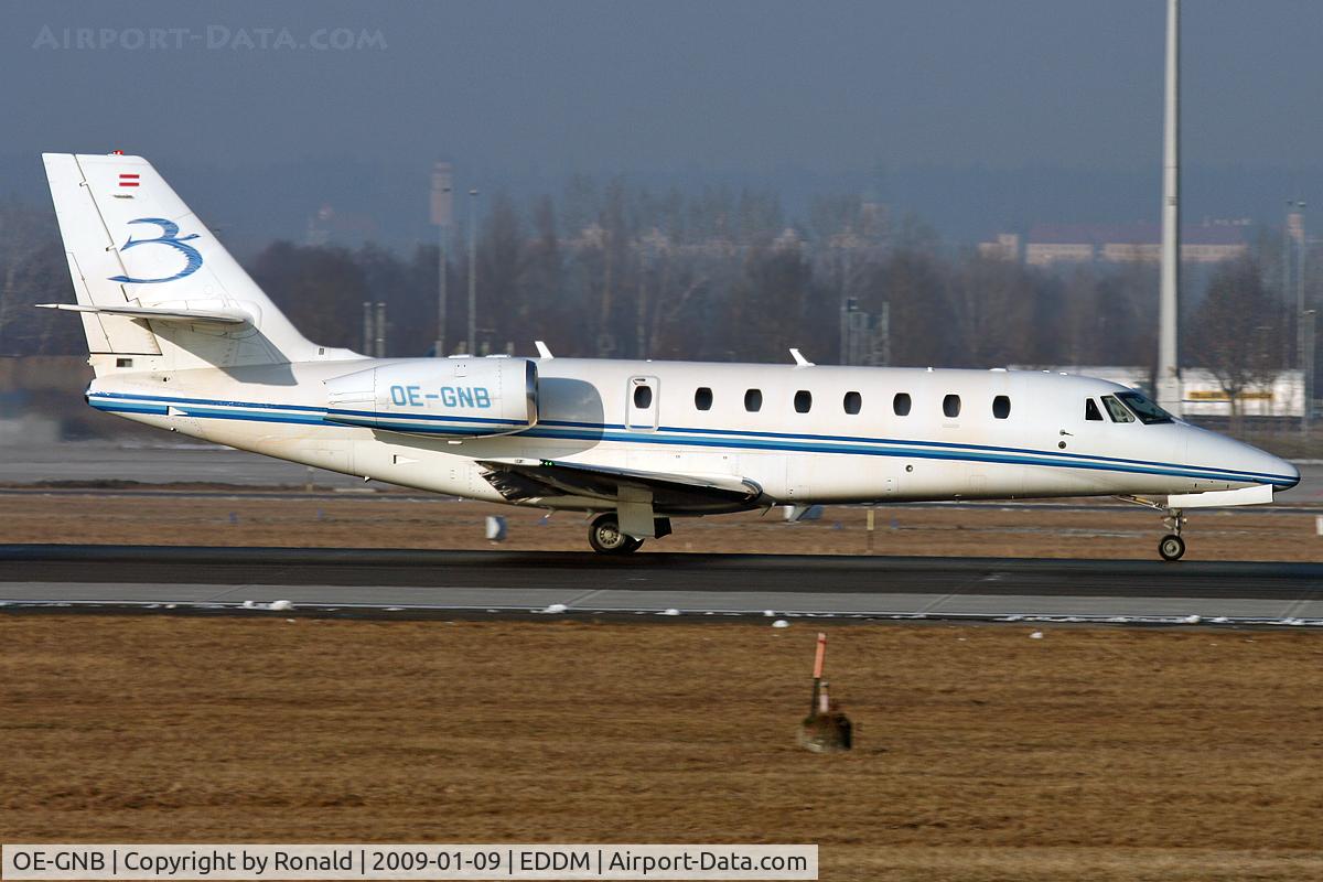 OE-GNB, 2005 Cessna 680 Citation Sovereign C/N 680-0055, at muc