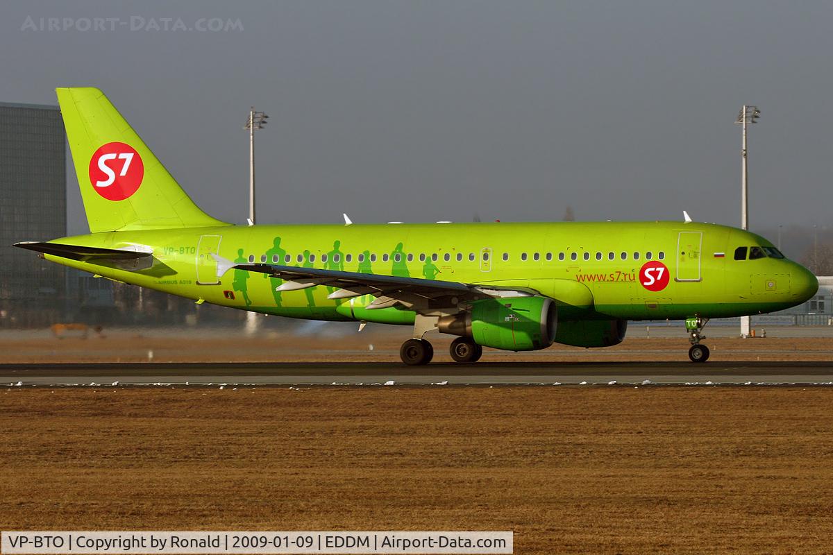 VP-BTO, 1999 Airbus A319-114 C/N 1129, at muc