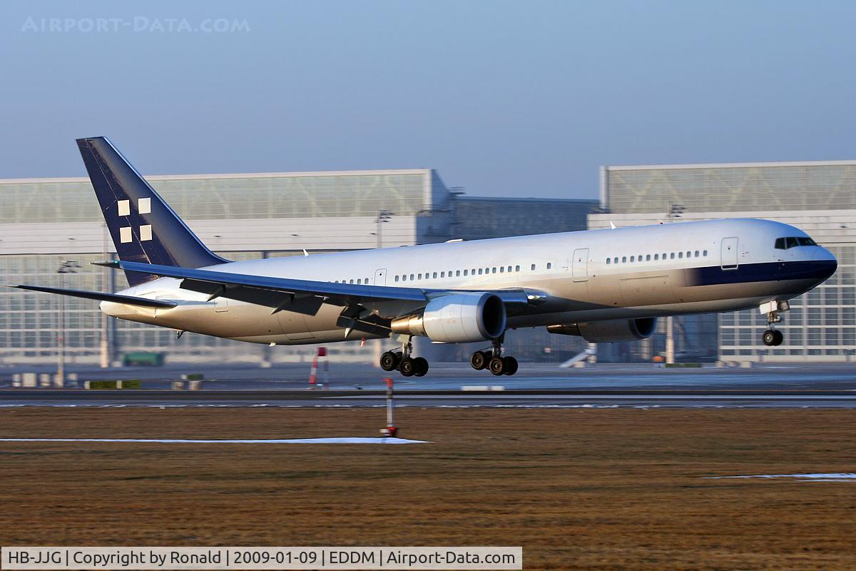 HB-JJG, 2000 Boeing 767-306/ER C/N 30393, at muc