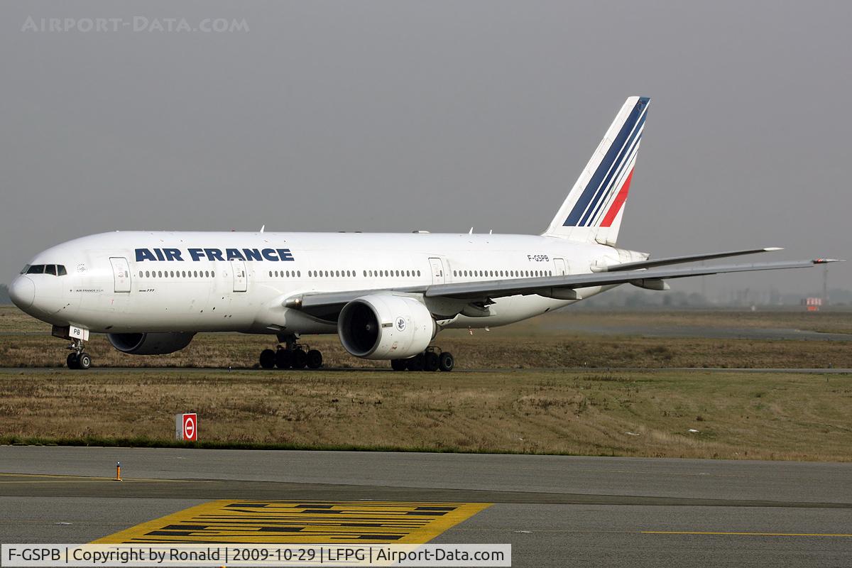 F-GSPB, 1998 Boeing 777-228/ER C/N 29003, at cdg