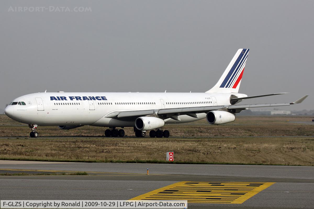 F-GLZS, 1999 Airbus A340-313X C/N 310, at cdg