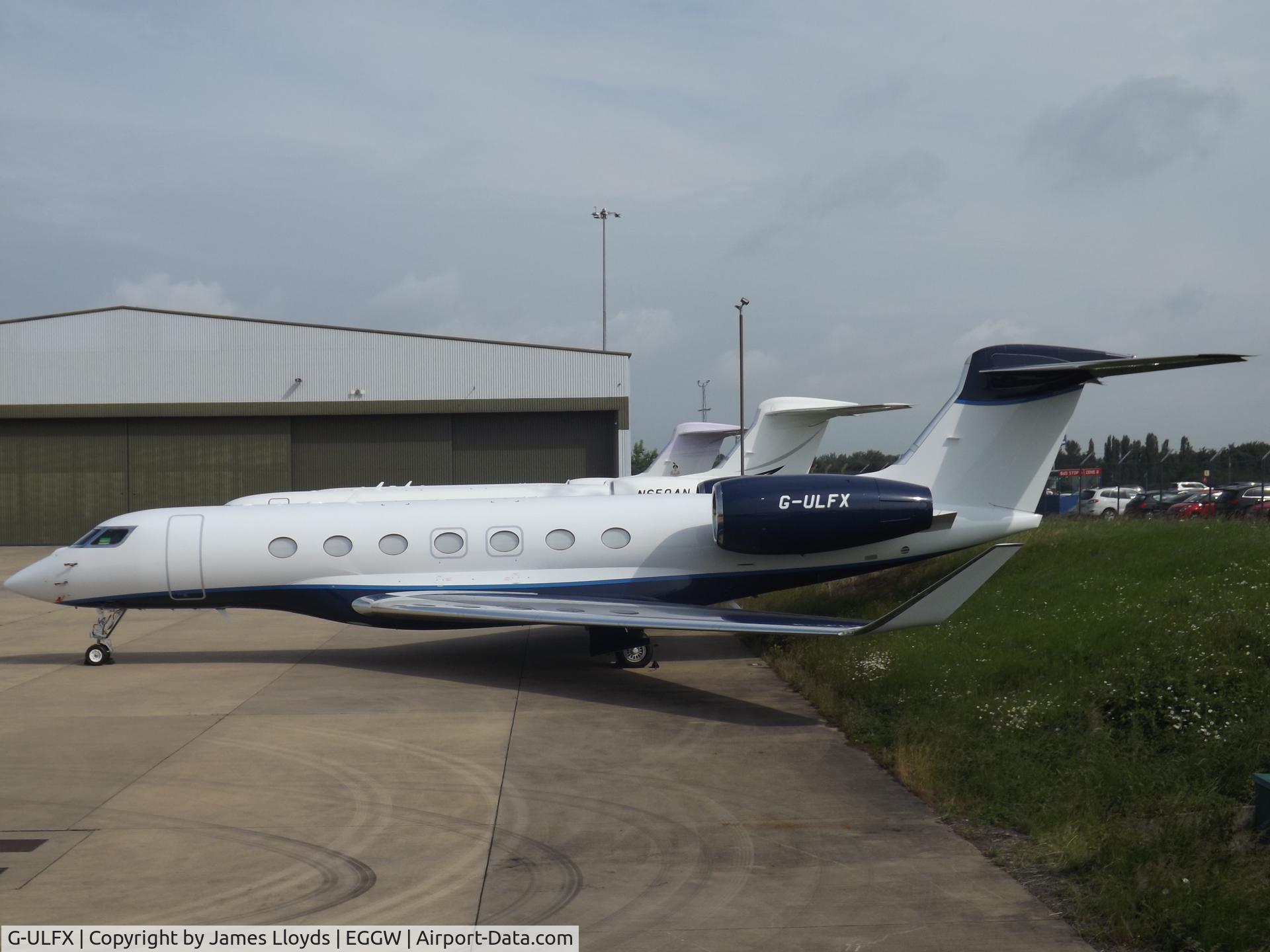 G-ULFX, 2020 Gulfstream Aerospace GVII-G600 C/N 73047, Parked up at her new home base