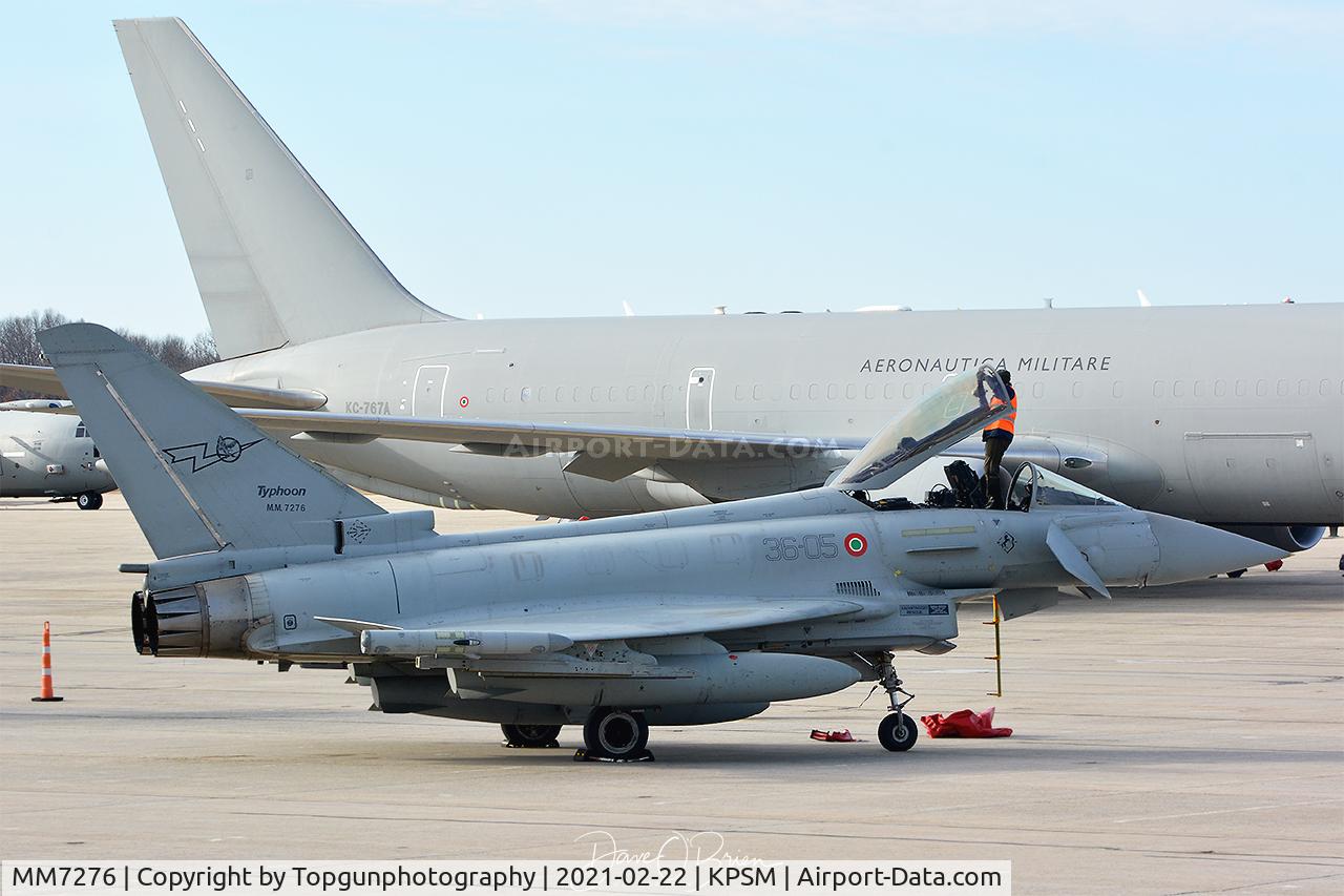 MM7276, Eurofighter EF-2000 Typhoon S C/N 082/IS008, Prepping for take off, wiping off the morning dew.