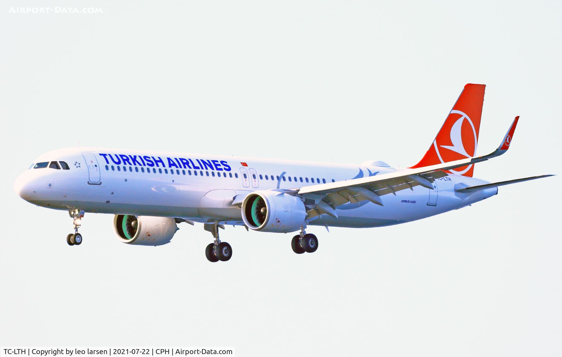 TC-LTH, 2021 Airbus A321-271NX C/N 10382, Copenhagen 22.7.2021