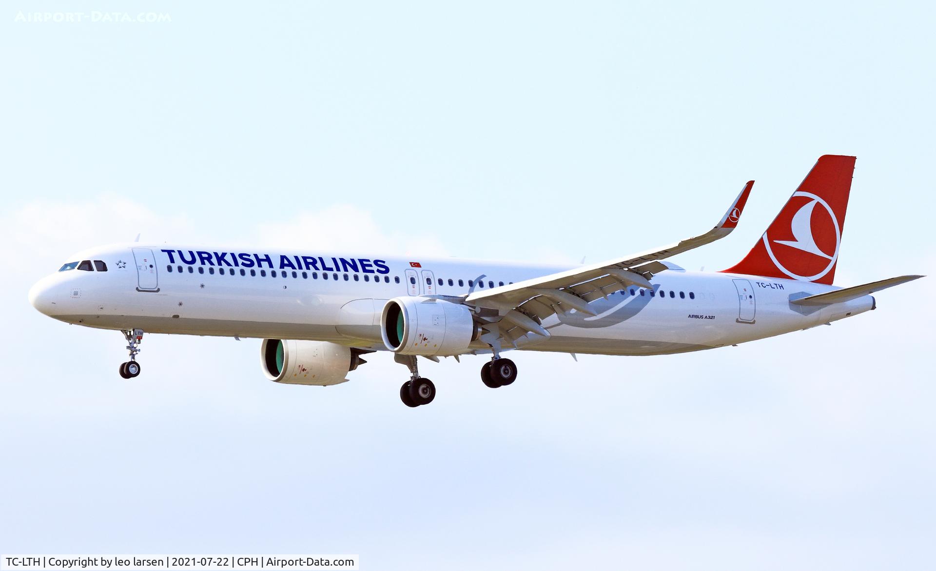 TC-LTH, 2021 Airbus A321-271NX C/N 10382, Copenhagen 22.7.2021