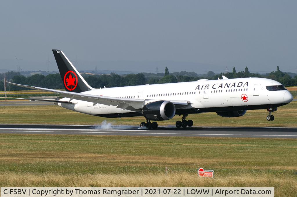 C-FSBV, 2017 Boeing 787-9 Dreamliner C/N 37182, Air Canada Boeing 787-9 Dreamliner