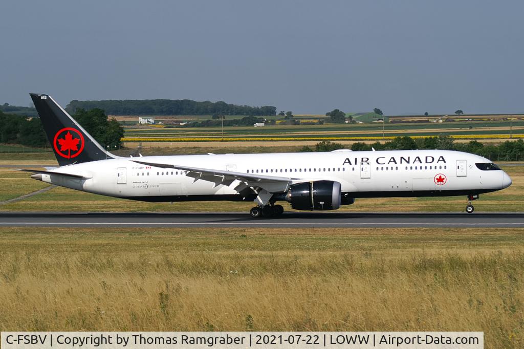 C-FSBV, 2017 Boeing 787-9 Dreamliner C/N 37182, Air Canada Boeing 787-9 Dreamliner