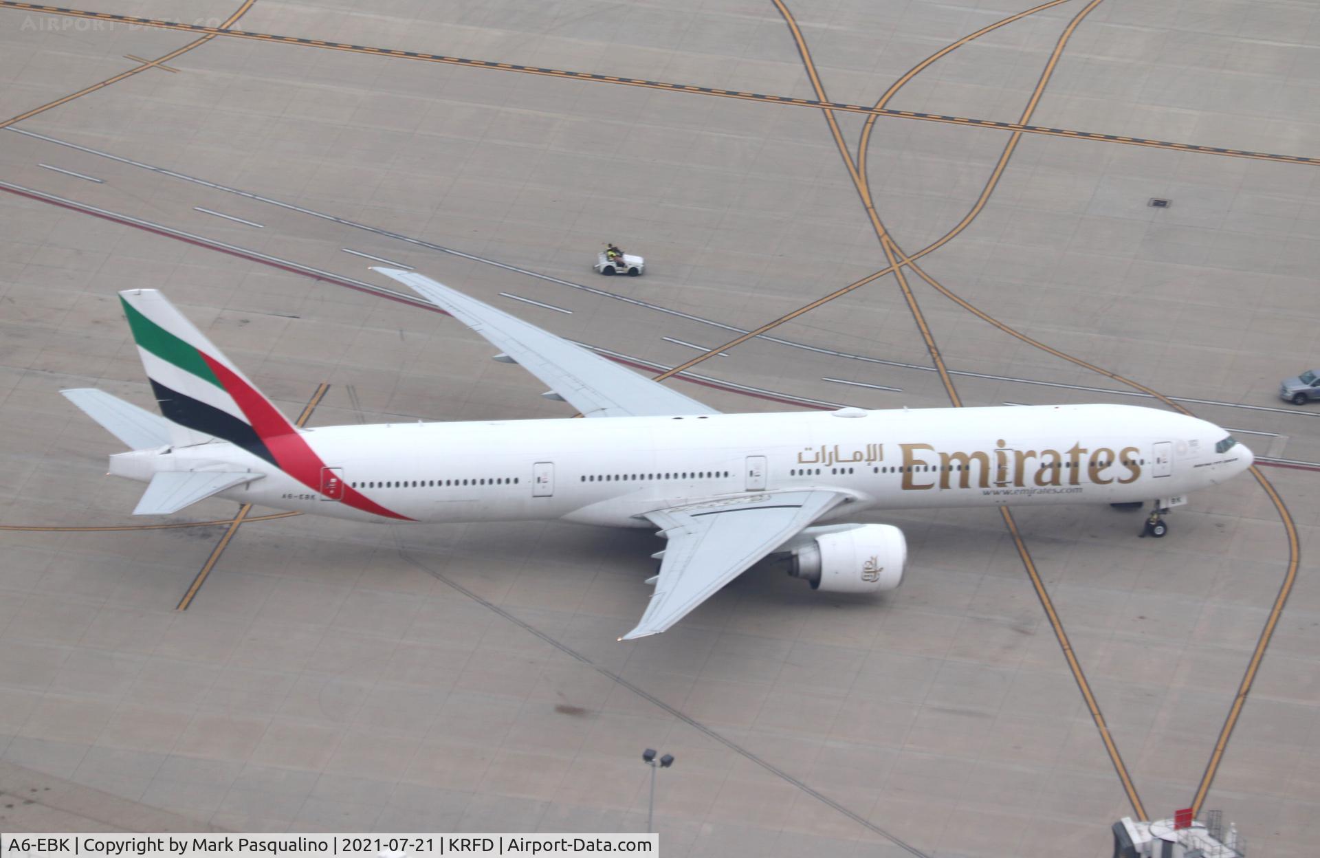 A6-EBK, 2006 Boeing 777-31H/ER C/N 34481, Boeing 777-31H/ER