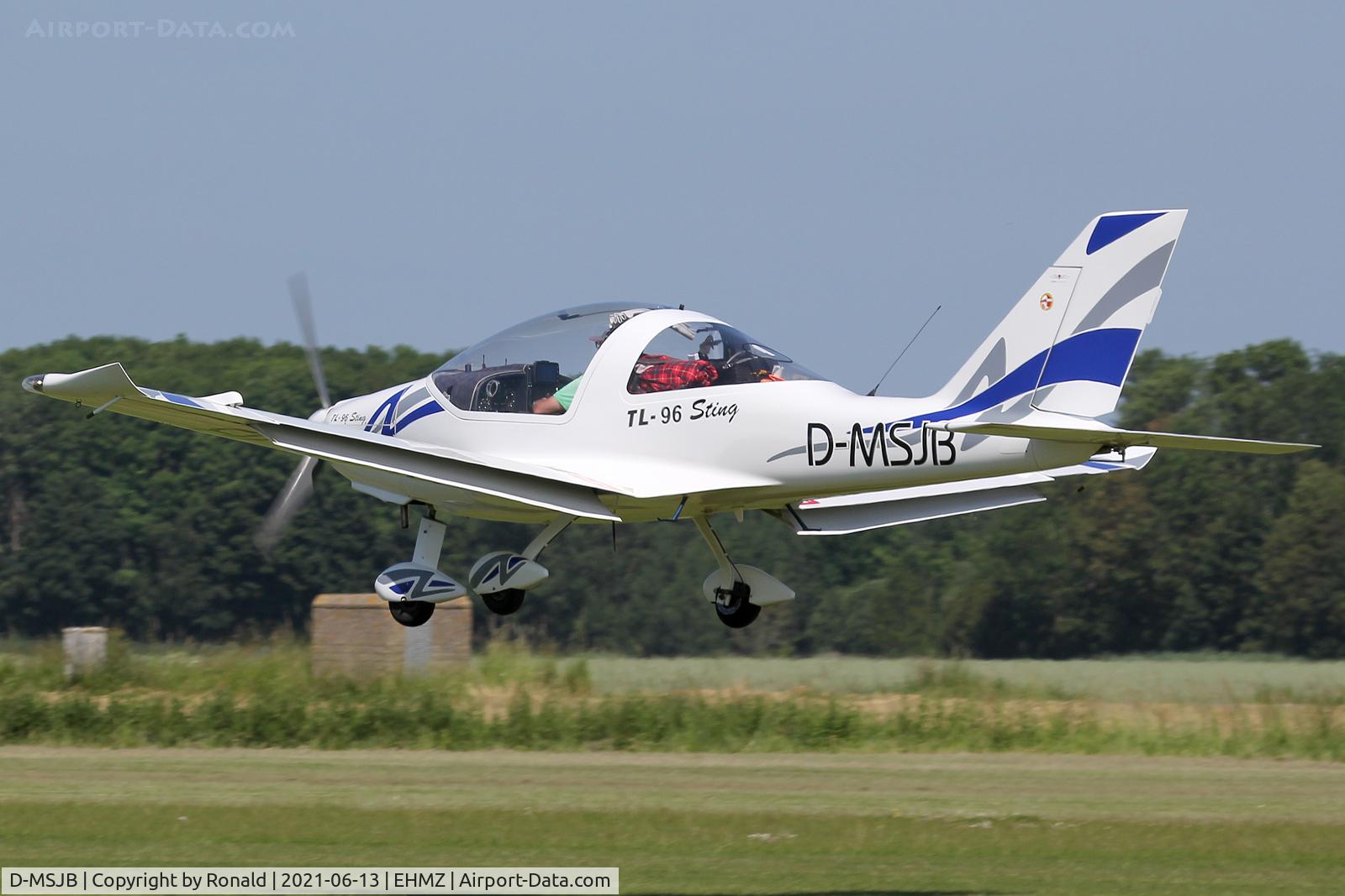 D-MSJB, TL Ultralight TL-96 Sting C/N 1809108, at ehmz