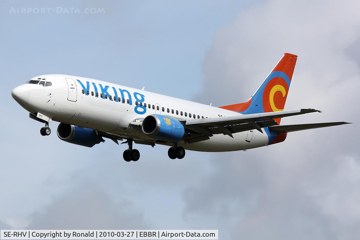 SE-RHV, 1997 Boeing 737-36N C/N 28567, at bru