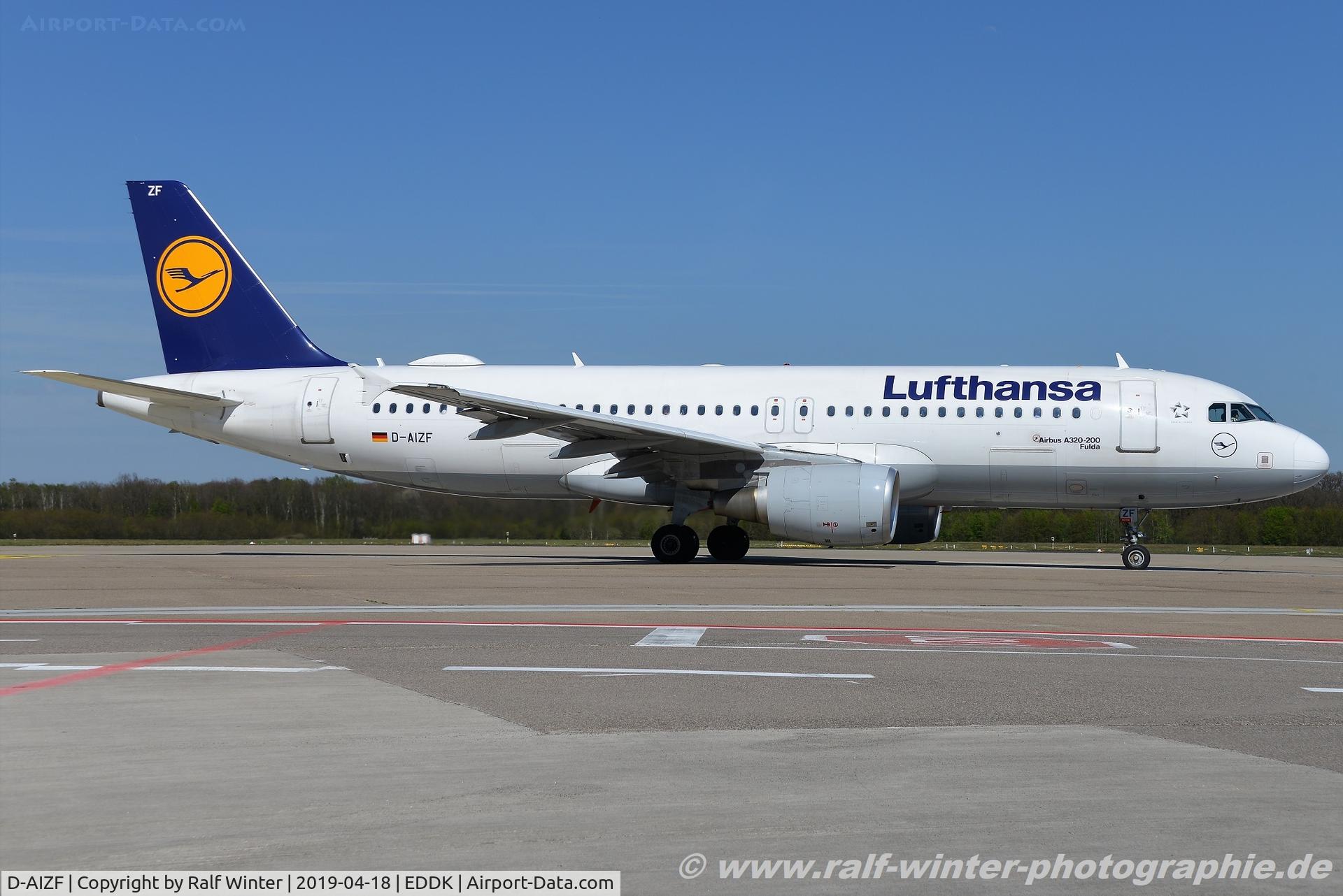 D-AIZF, 2010 Airbus A320-214 C/N 4289, Airbus A320-214 - LH DLH Lufthansa - 4289 - D-AIZF - 18.04.2019 - CGN