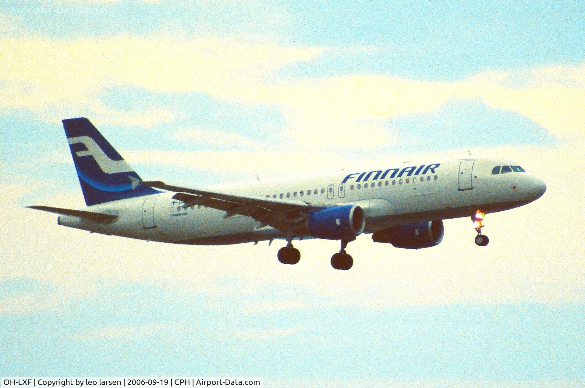 OH-LXF, 2002 Airbus A320-214 C/N 1712, Copenhagen 19.9.2006