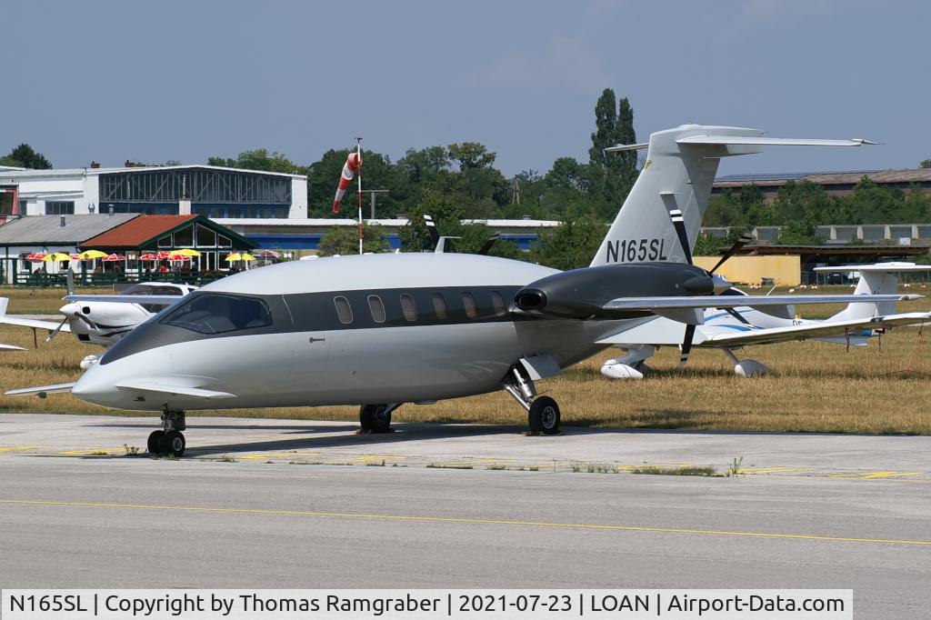 N165SL, 2007 Piaggio P-180 Avanti II C/N 1135, private Piaggio P-180 Avanti