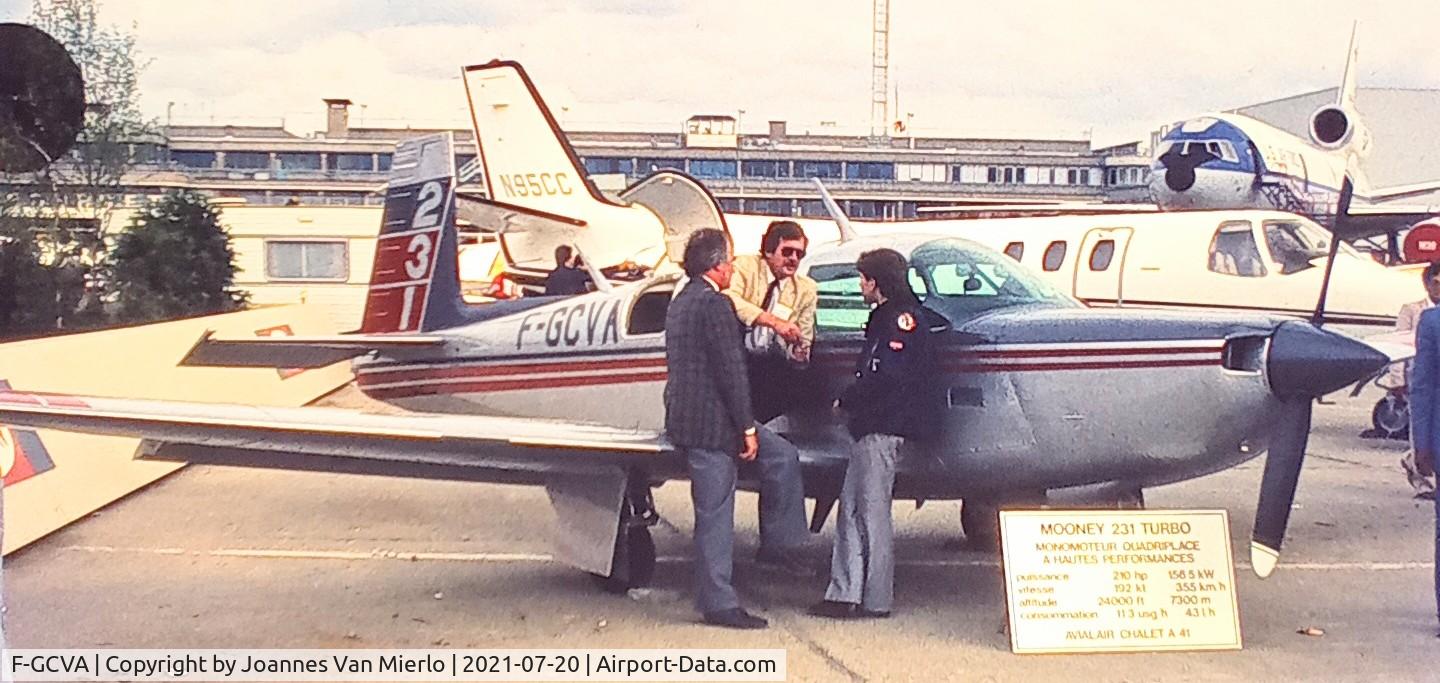 F-GCVA, Mooney M20K C/N 250508, Le Bourget