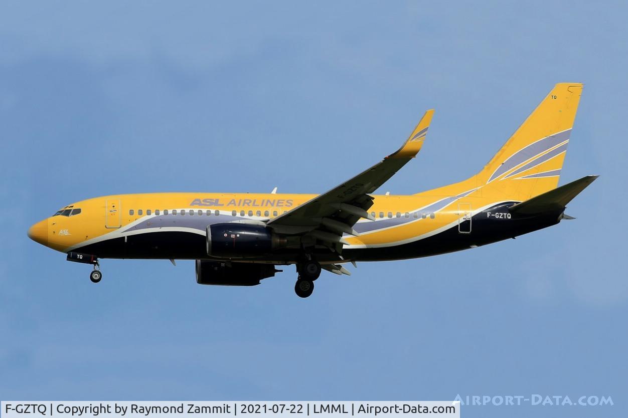 F-GZTQ, 1999 Boeing 737-73S C/N 29080, B737-700 F-GZTQ ASL France
