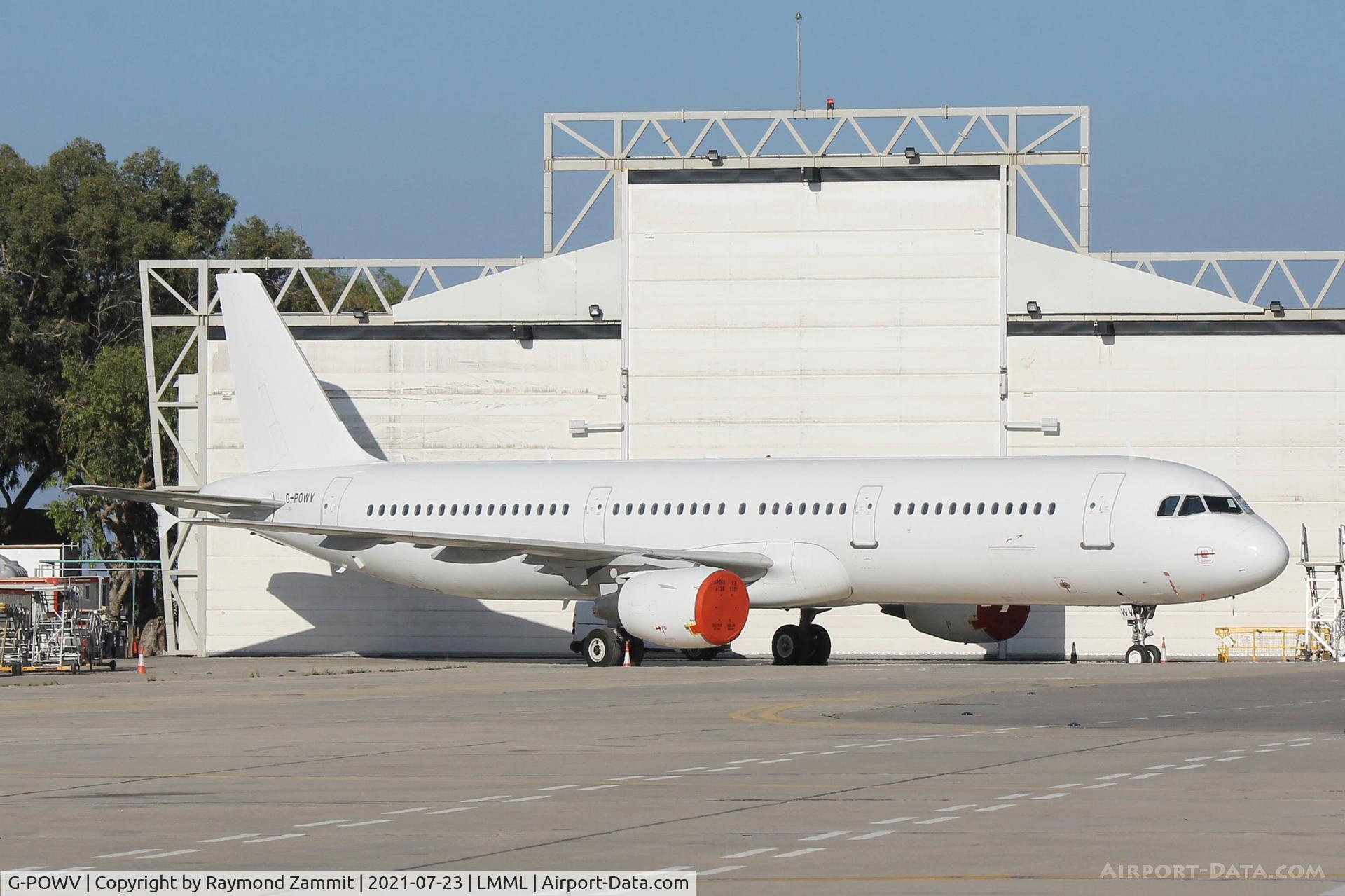 G-POWV, 2008 Airbus A321-211 C/N 3749, A321 G-POWV Titan Airways