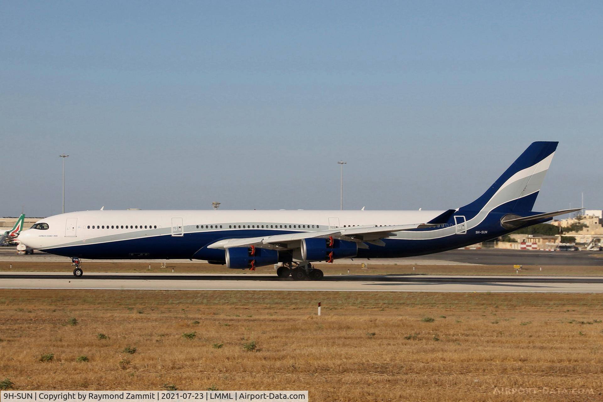 9H-SUN, 2000 Airbus A340-313X C/N 367, A340 9H-SUN HiFly