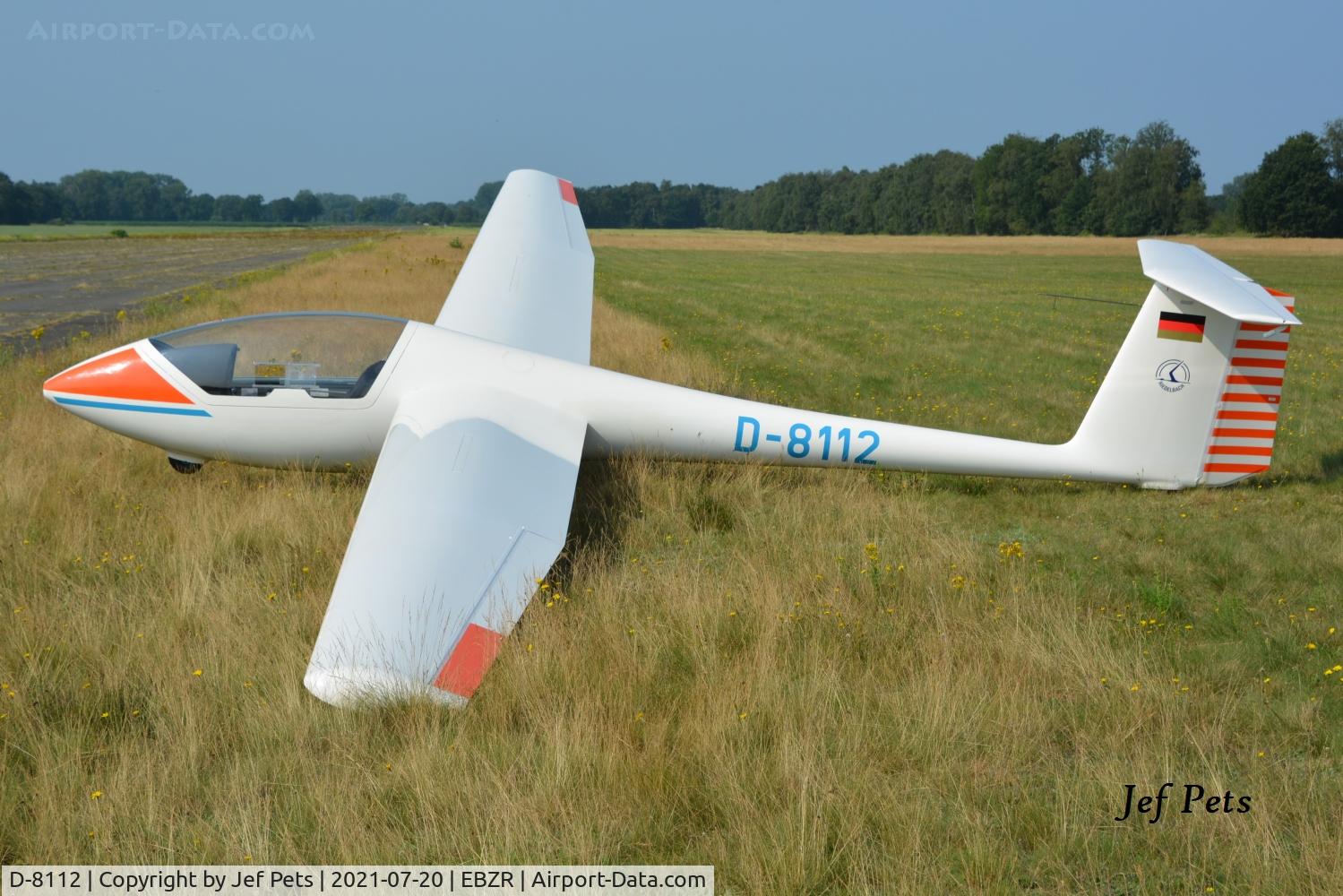 D-8112, Grob G-102 Club Astir IIIB C/N 5634CB, At Zoersel.