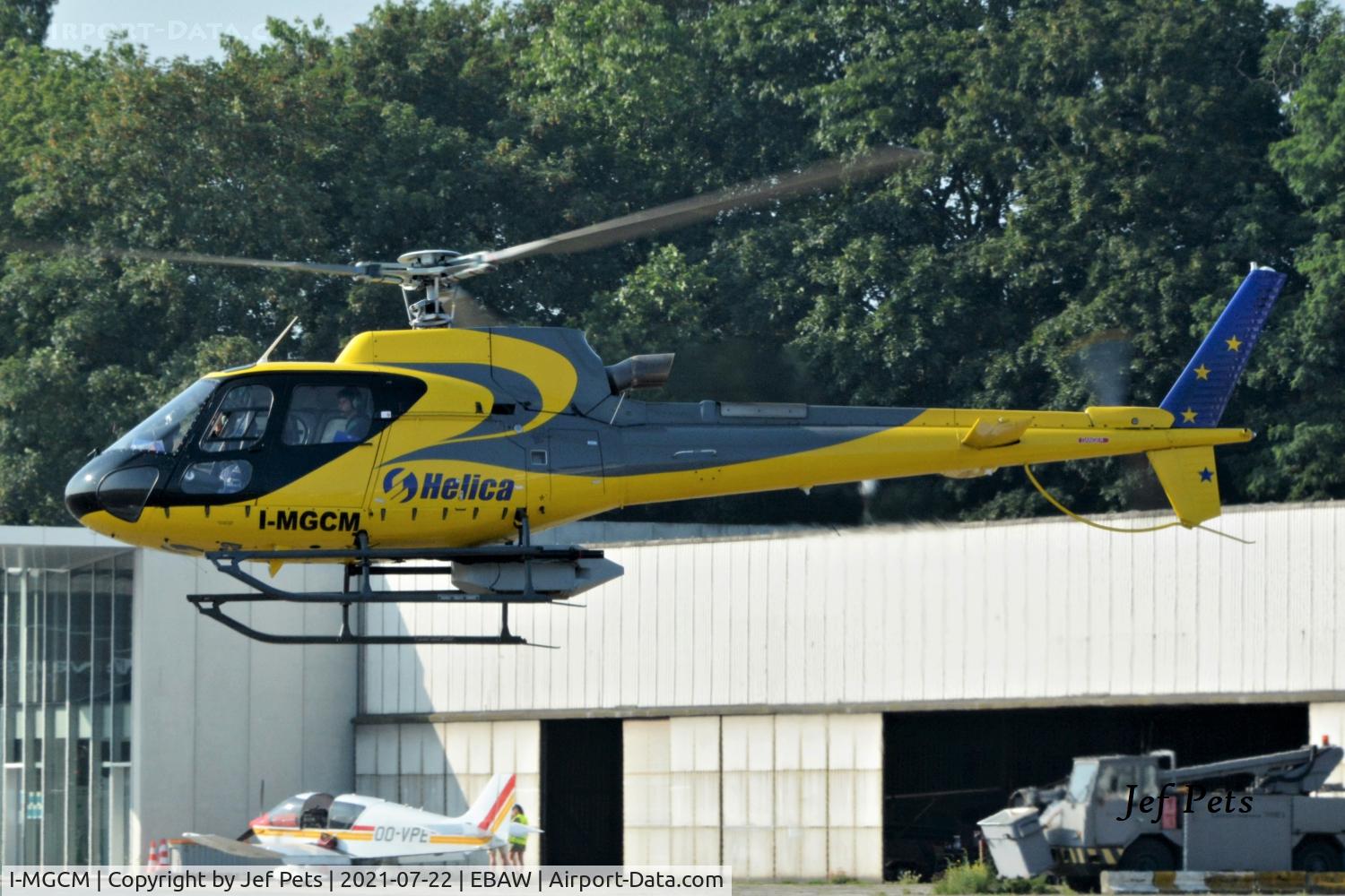 I-MGCM, 2018 Airbus Helicopters AS-350B-3e Ecureuil C/N 8559, At Antwerp Airport.