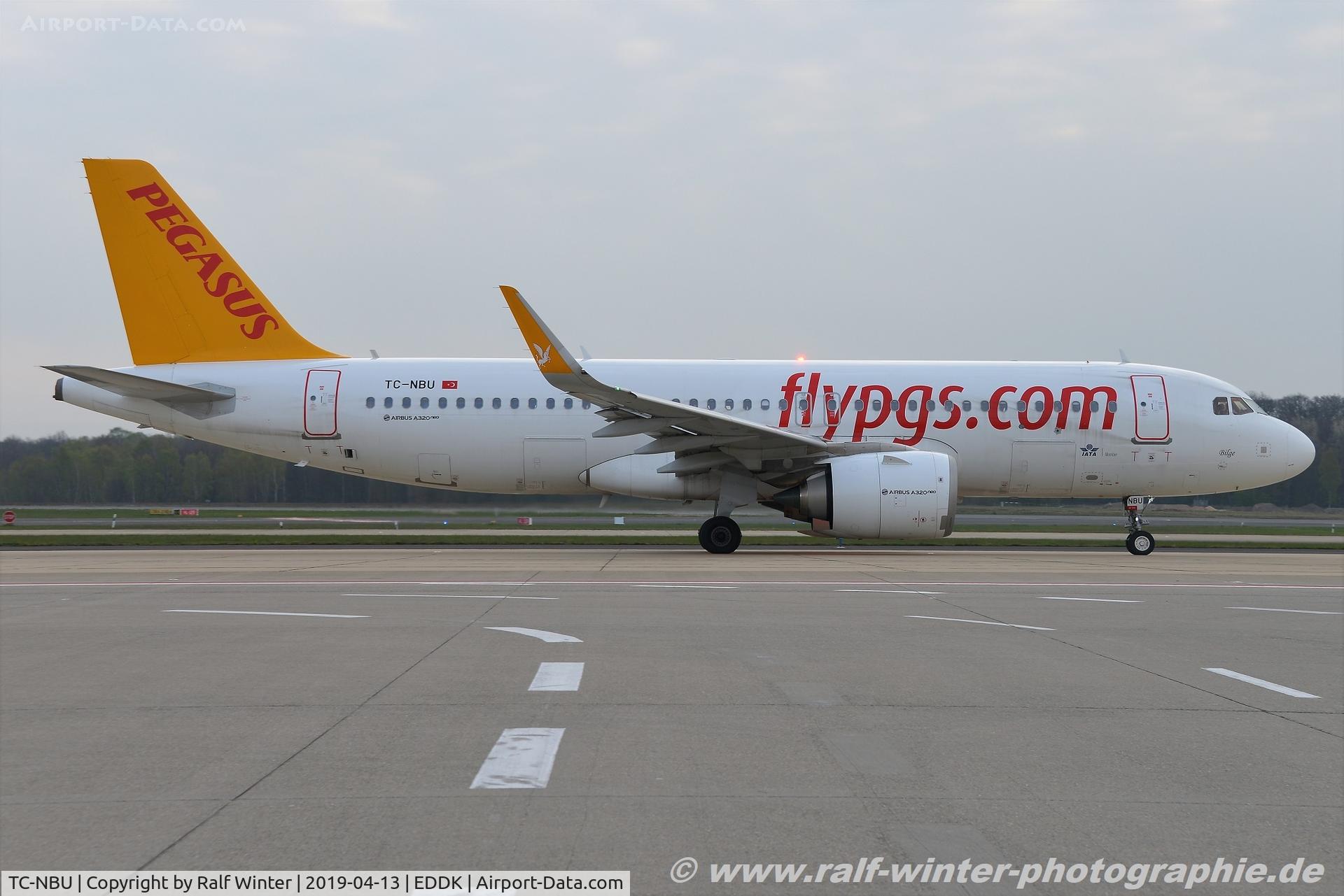 TC-NBU, 2018 Airbus A320-251N C/N 8247, Airbus A320-251N - PC PGT Pegasus 'Bilge' - 8247 - TC-NBU - 13.04.2019 - CGN