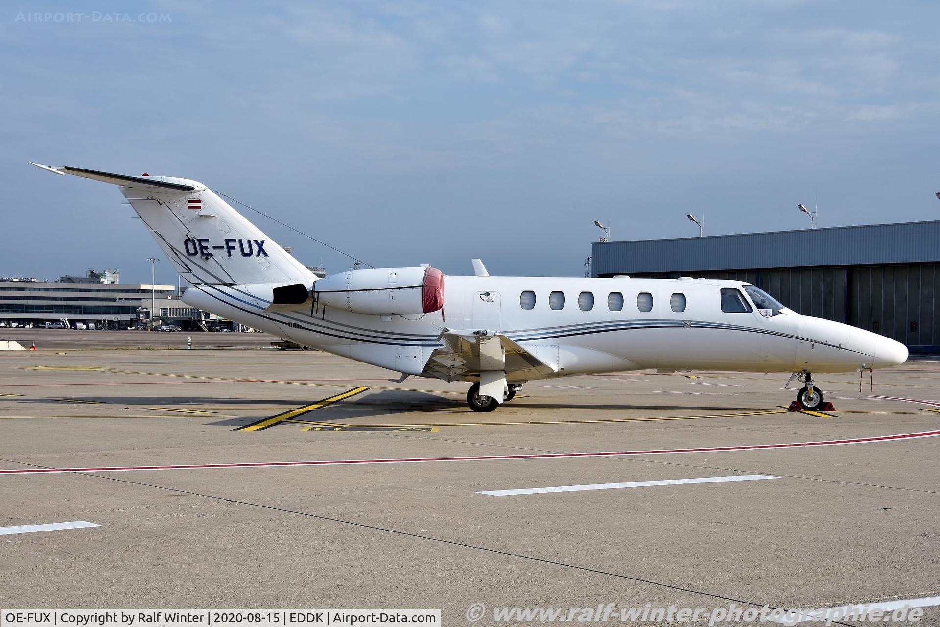 OE-FUX, 2002 Cessna 525A CitationJet CJ2 C/N 525A-0106, Cessna 525A CitationJet CJ2 - VJA Vienna Jet - 525A0106 - OE-FUX - 15.08.2020 - CGN