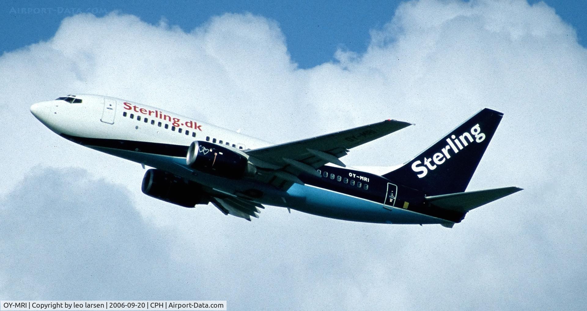 OY-MRI, 2001 Boeing 737-7L9 C/N 28014, Copenhagen 20.9.2006