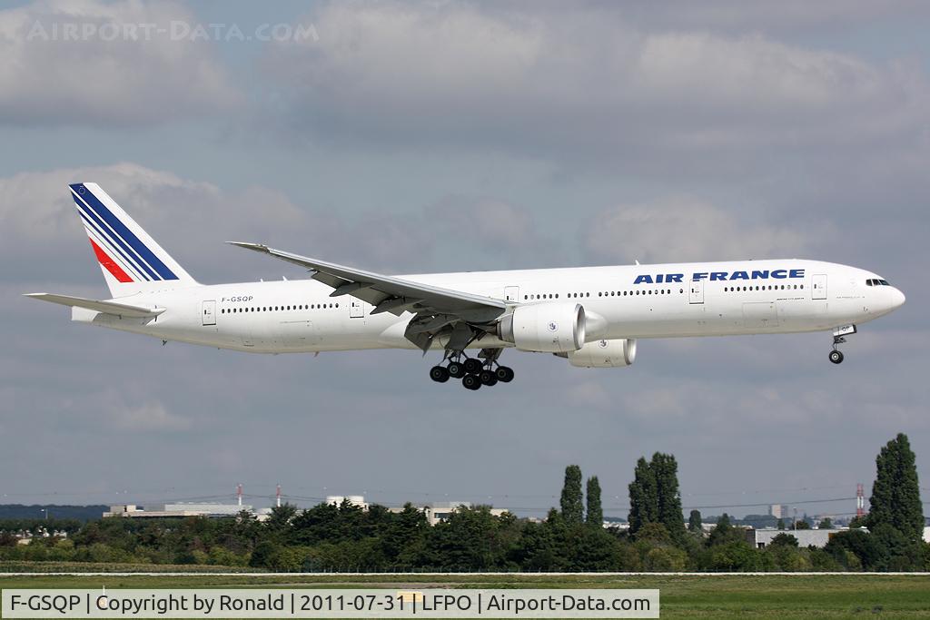 F-GSQP, 2006 Boeing 777-328/ER C/N 35676, sat orly