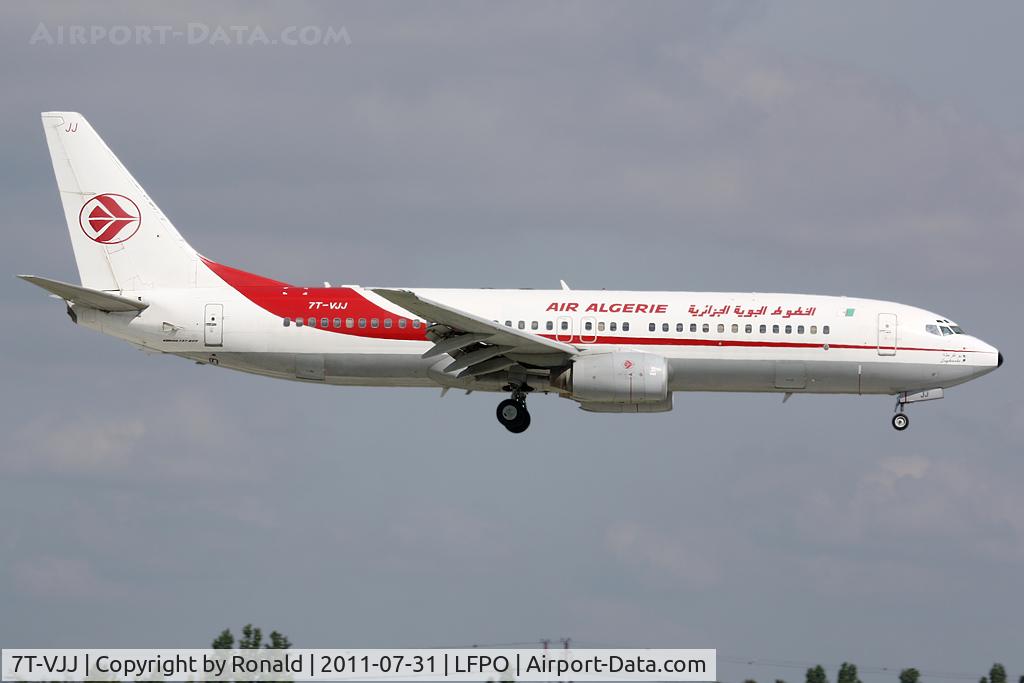 7T-VJJ, 2000 Boeing 737-8D6 C/N 30202, at orly