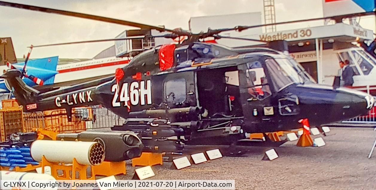 G-LYNX, Westland Lynx 800 C/N 102, Le Bourget ´81