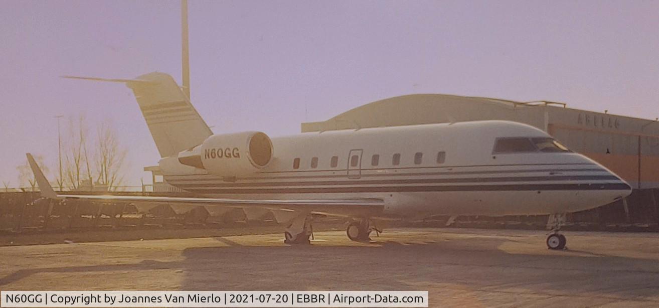 N60GG, 1987 Canadair Challenger 601-3A (CL-600-2B16) C/N 5007, Scan/slide