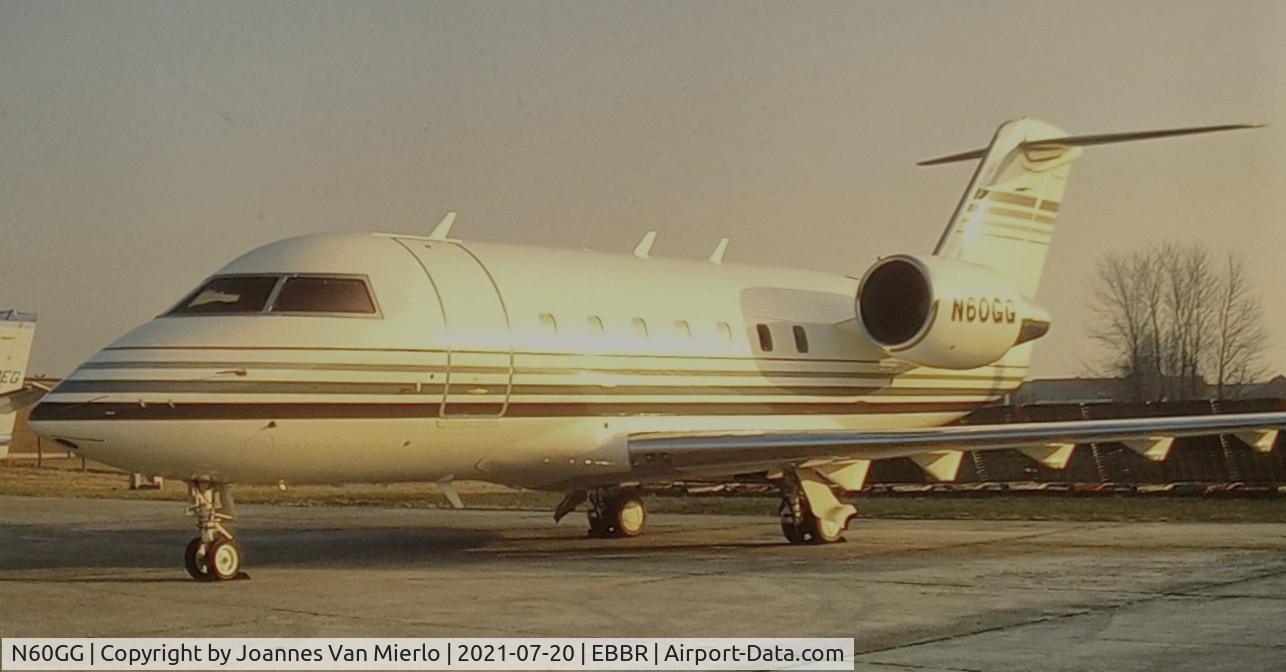 N60GG, 1987 Canadair Challenger 601-3A (CL-600-2B16) C/N 5007, scan/slide