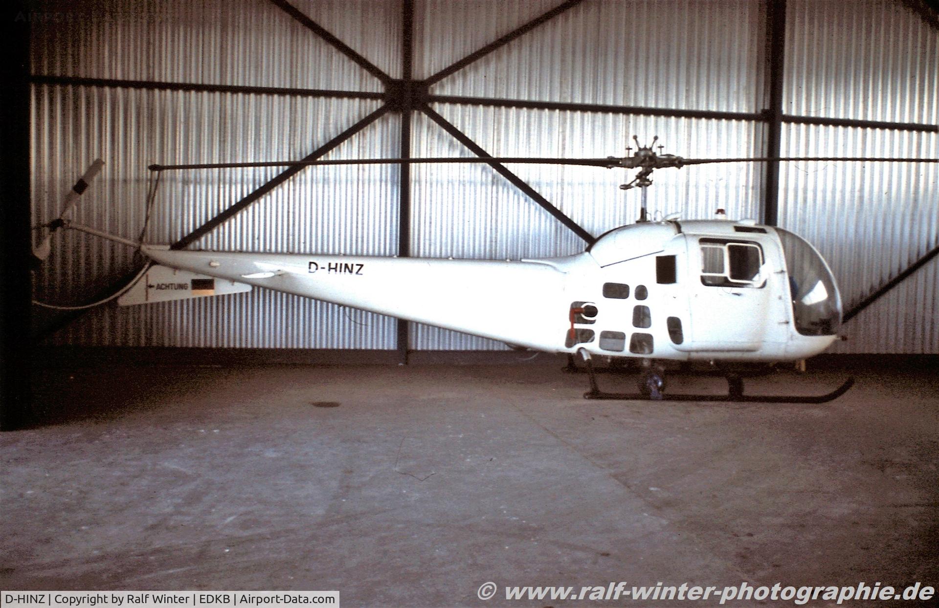 D-HINZ, Agusta-Bell AB47J.2 C/N 2013, Agusta-Bell AB47J.2 - Privat - 2013 - D-HINZ - 1978 - EDKB