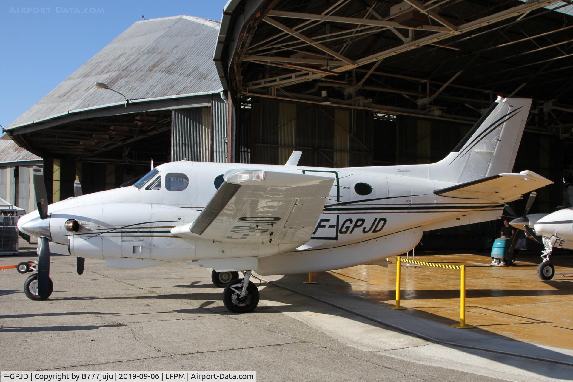 F-GPJD, 1979 Beech E90 King Air C/N LW-328, during Air Légende 2019