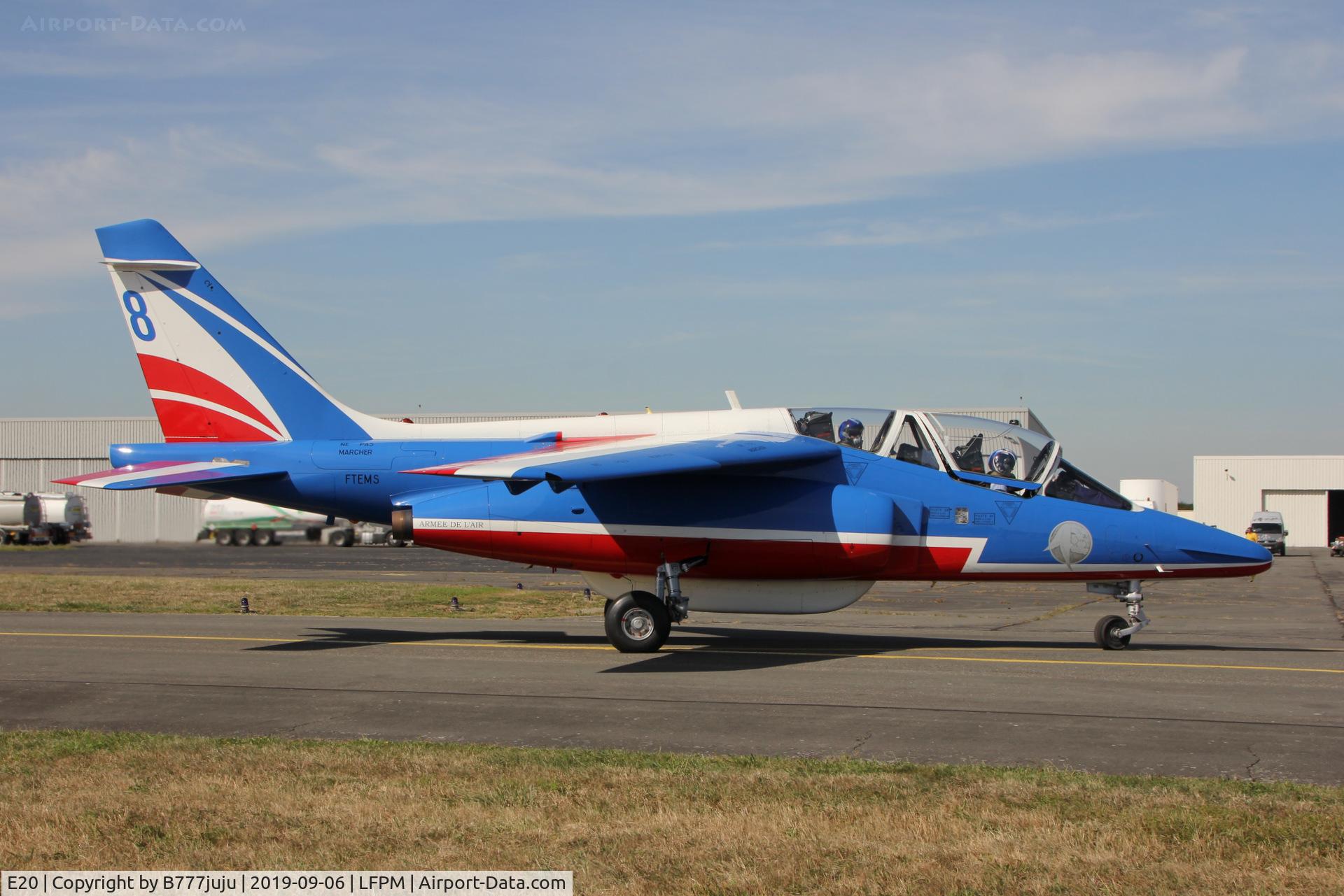 E20, Dassault-Dornier Alpha Jet E C/N E20, during Air Légende 2019
F-TEMS