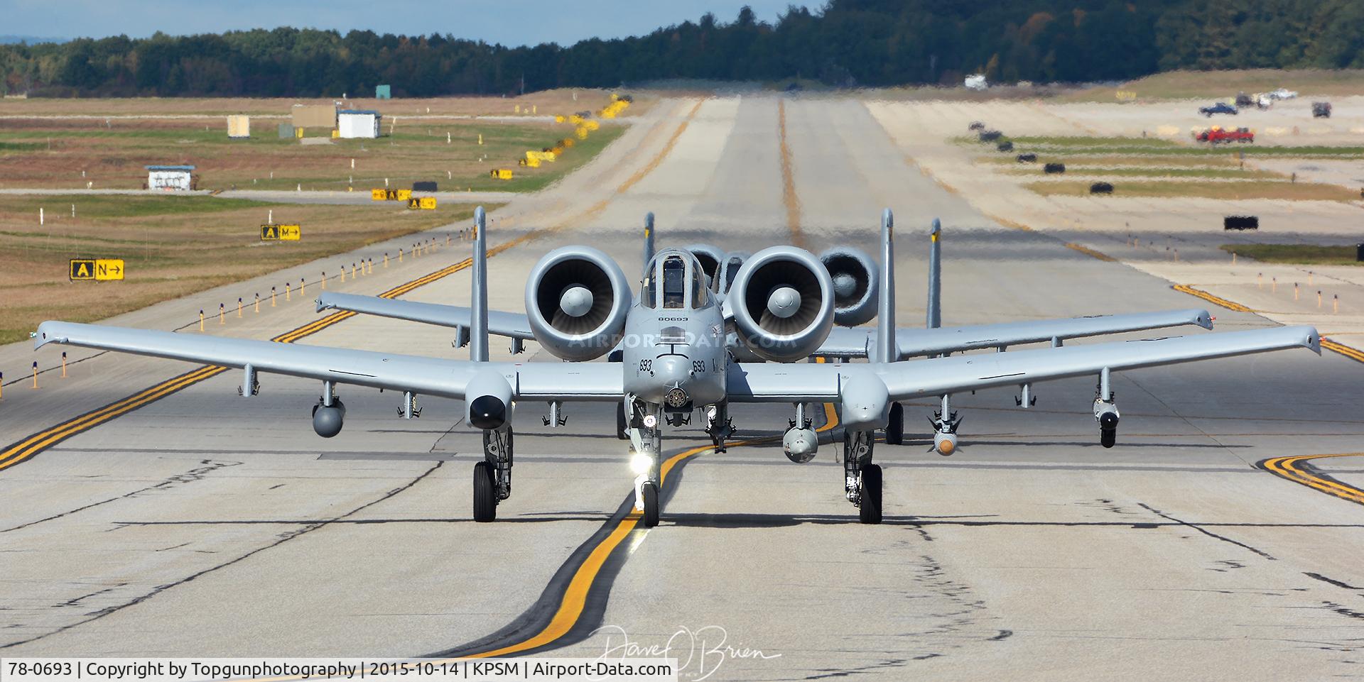 78-0693, 1978 Fairchild Republic A-10C Thunderbolt II C/N A10-0313, RAVEN 2