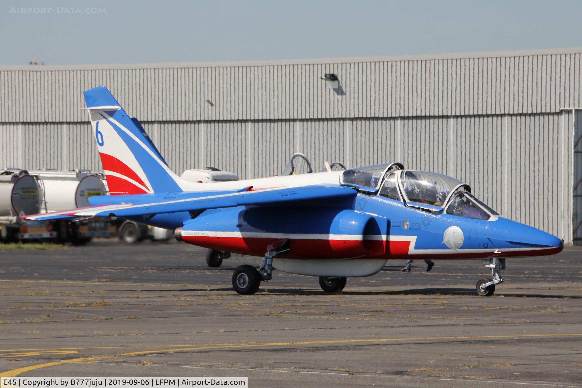 E45, Dassault-Dornier Alpha Jet E C/N E45, during Air Légende 2019