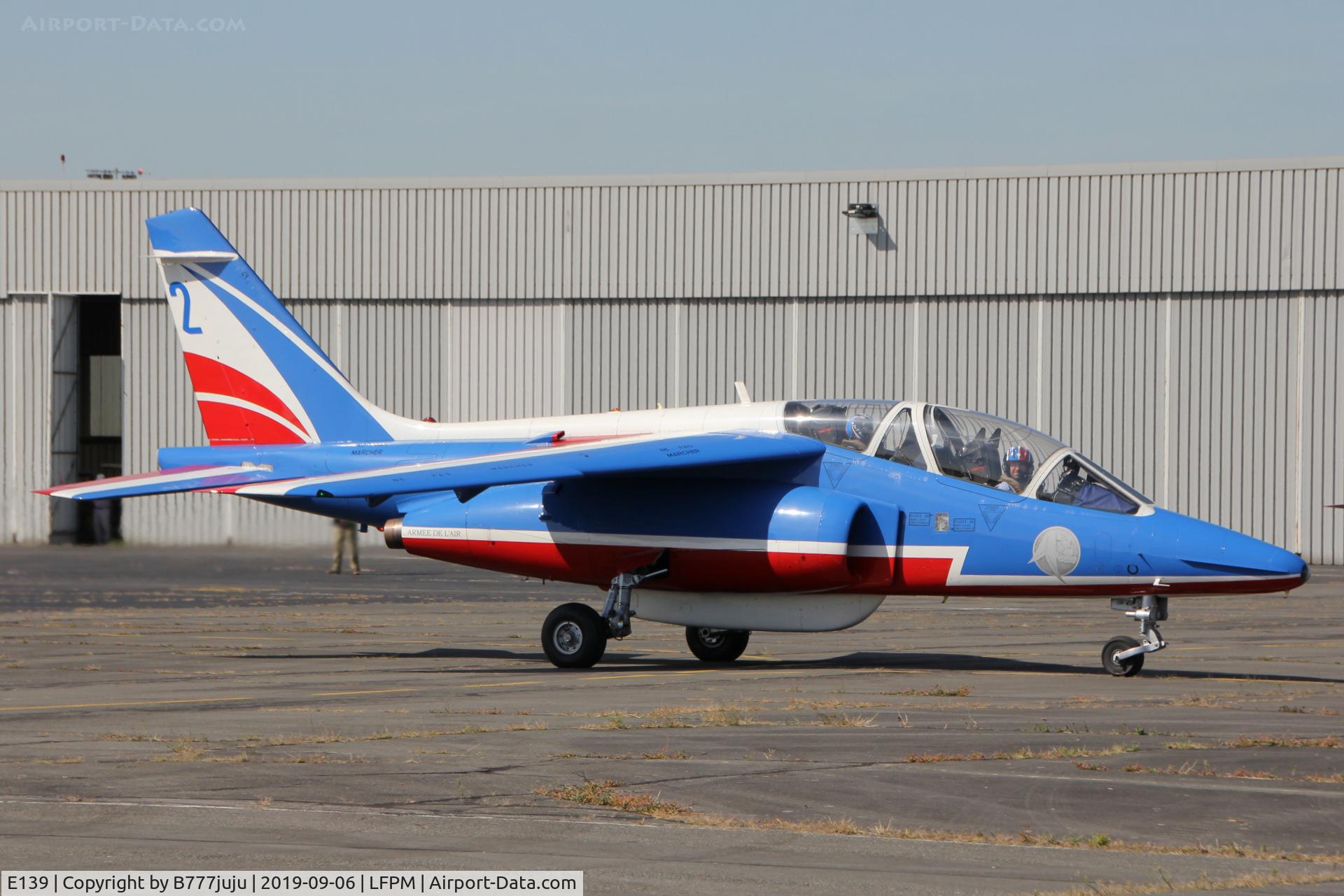 E139, Dassault-Dornier Alpha Jet E C/N E139, during Air Légende 2019