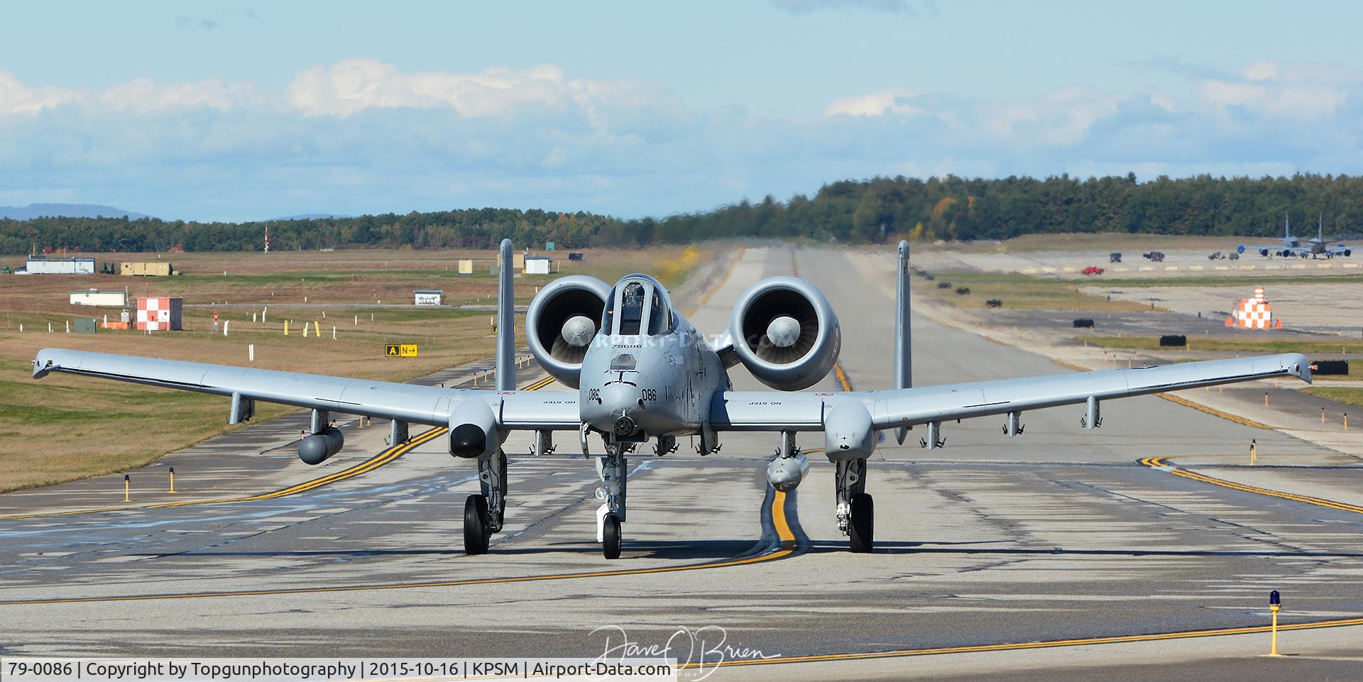 79-0086, 1979 Fairchild Republic A-10A Thunderbolt II C/N A10-0350, MD ANG heading back home