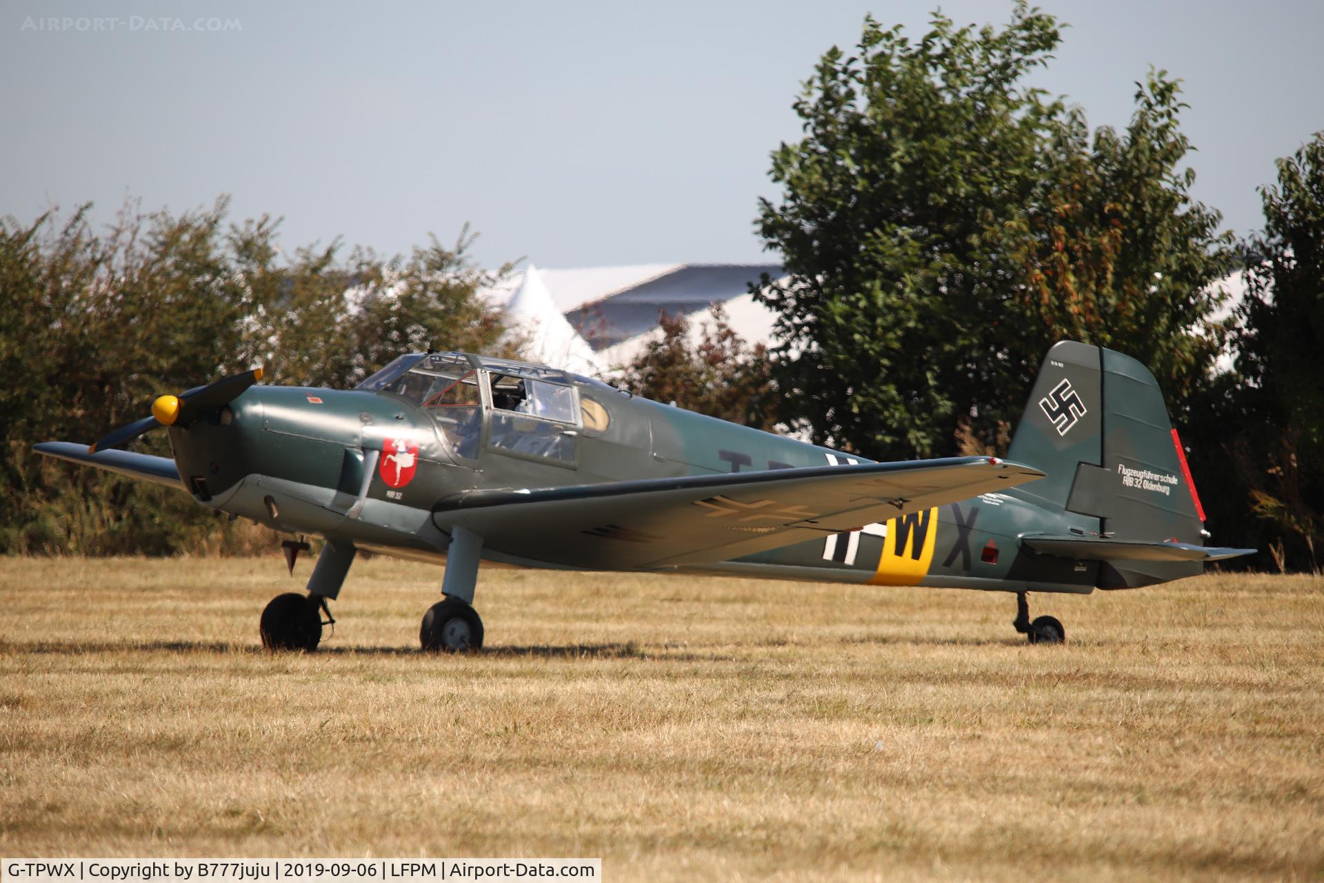 G-TPWX, 1966 Heliopolis Gomhouria Mk.6 (Bu-181) C/N 183, during Air Légende 2019