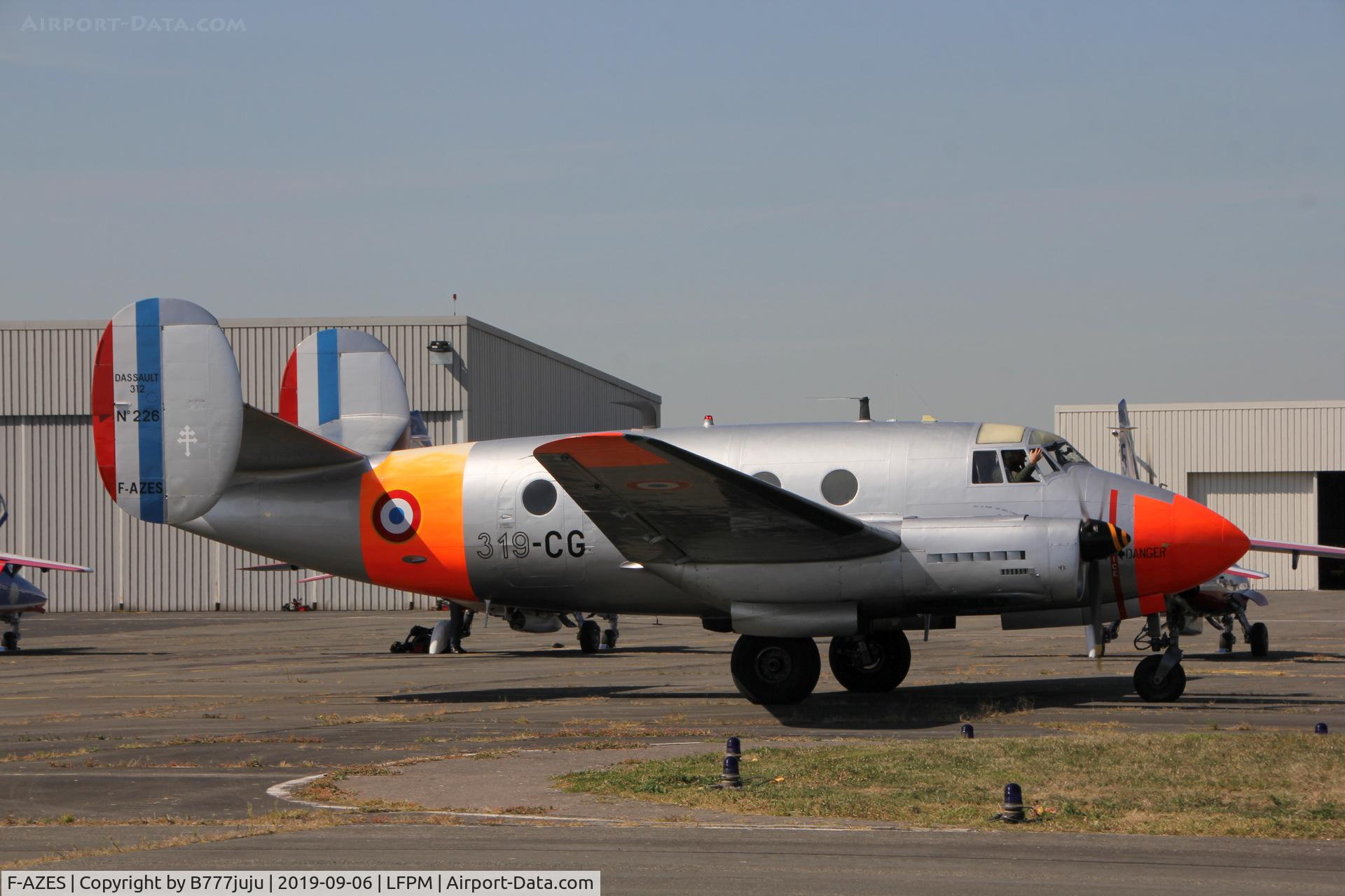 F-AZES, Dassault MD-312 Flamant C/N 226, during Air Légende 2019
