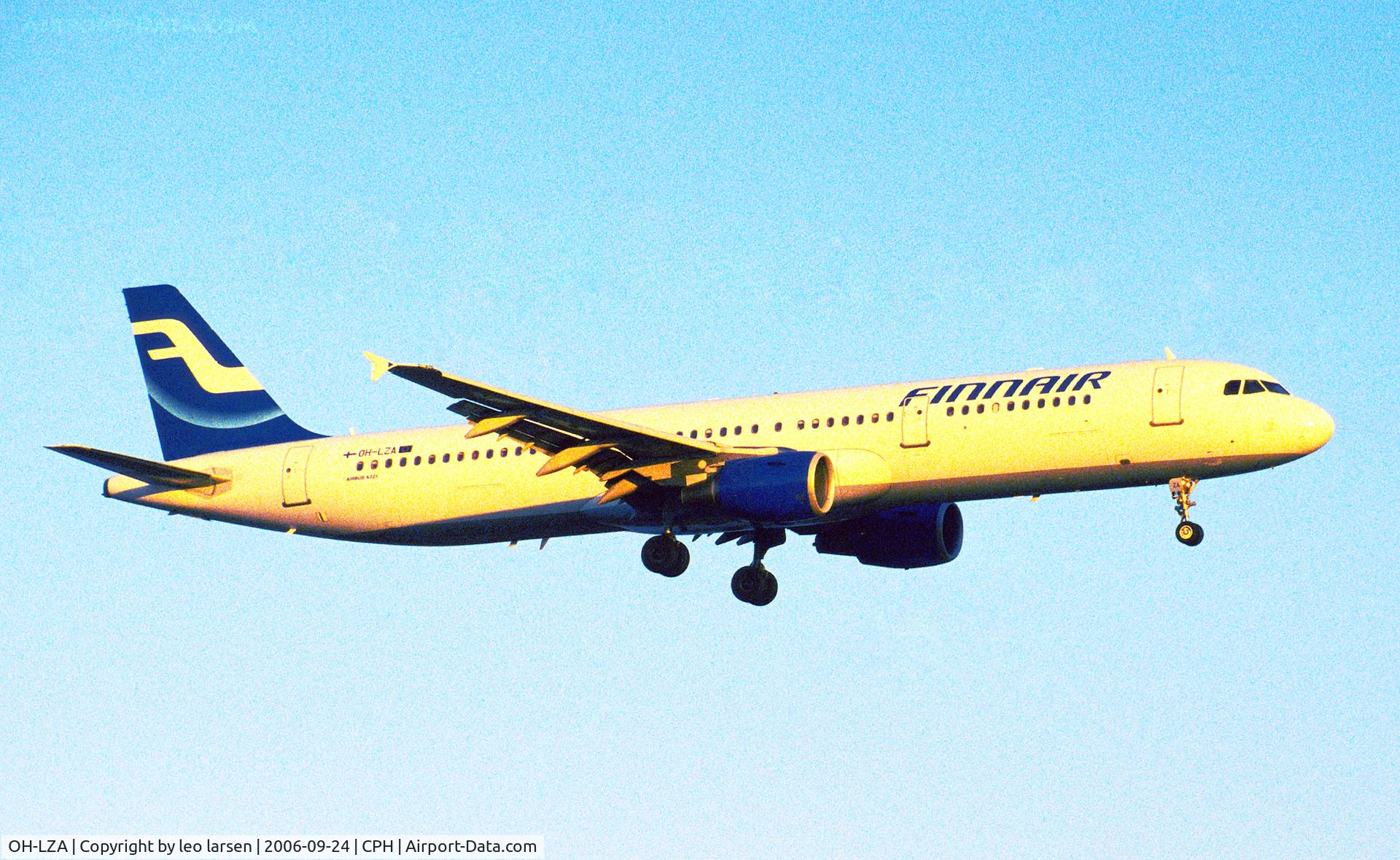 OH-LZA, 1999 Airbus A321-211 C/N 0941, Copenhagen 24.9.2006