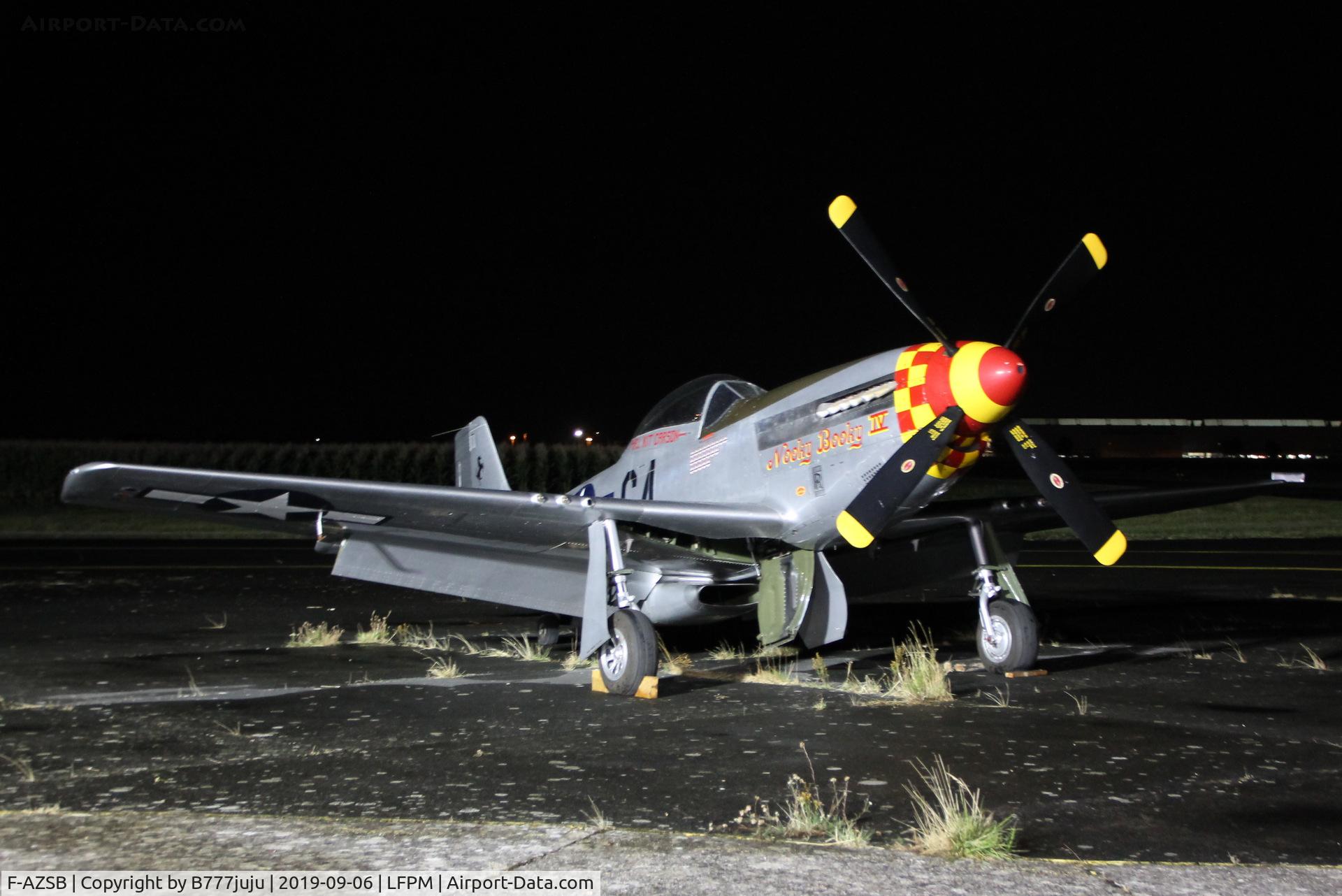 F-AZSB, 1944 North American P-51D Mustang C/N 122-40967, during Air Légende 2019