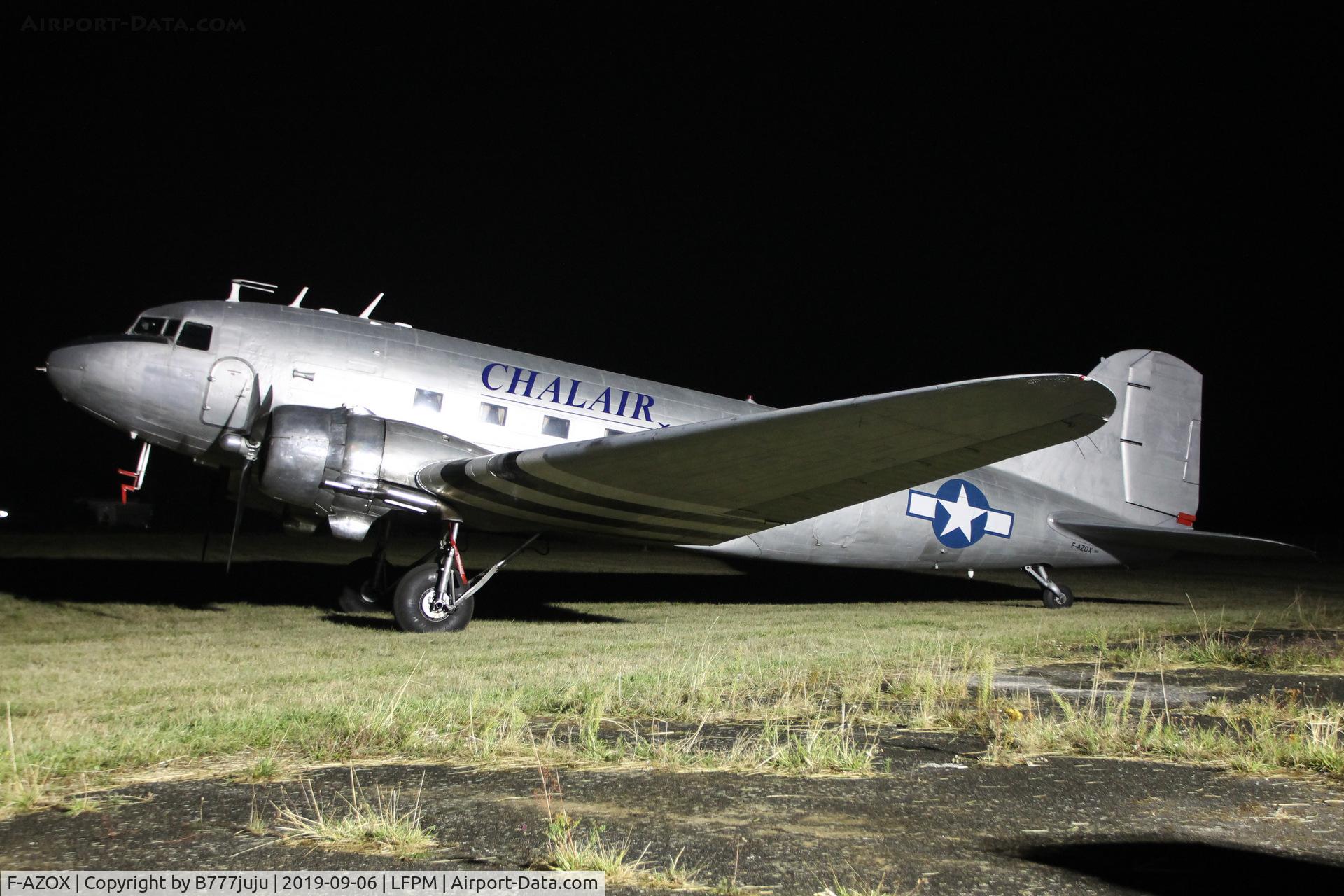 F-AZOX, 1945 Douglas DC-3C-S1C3G (C-47B-35-DK) C/N 16604, during Air Légende 2019