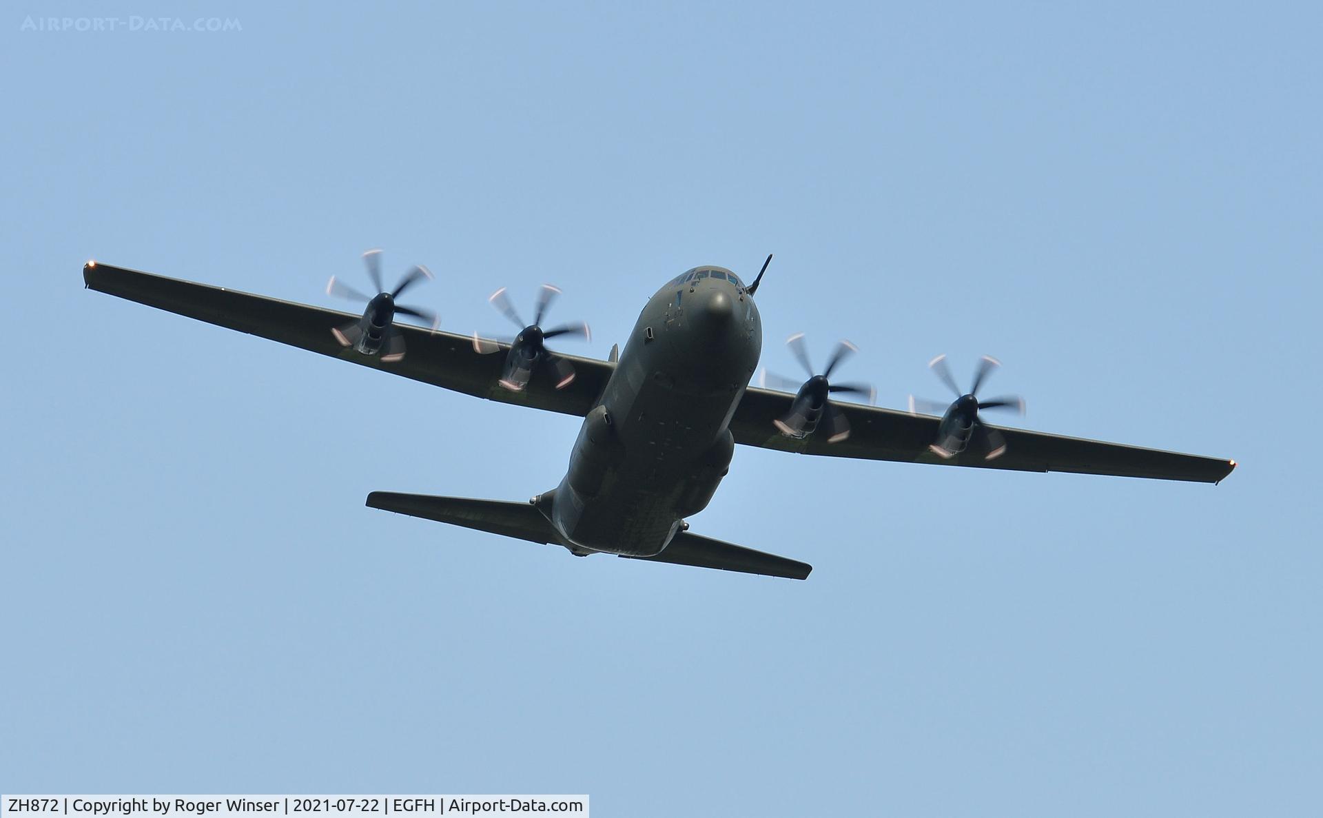 ZH872, 1997 Lockheed Martin C-130J-30 Hercules C.4 C/N 382-5456, RAF Hercules coded 872.